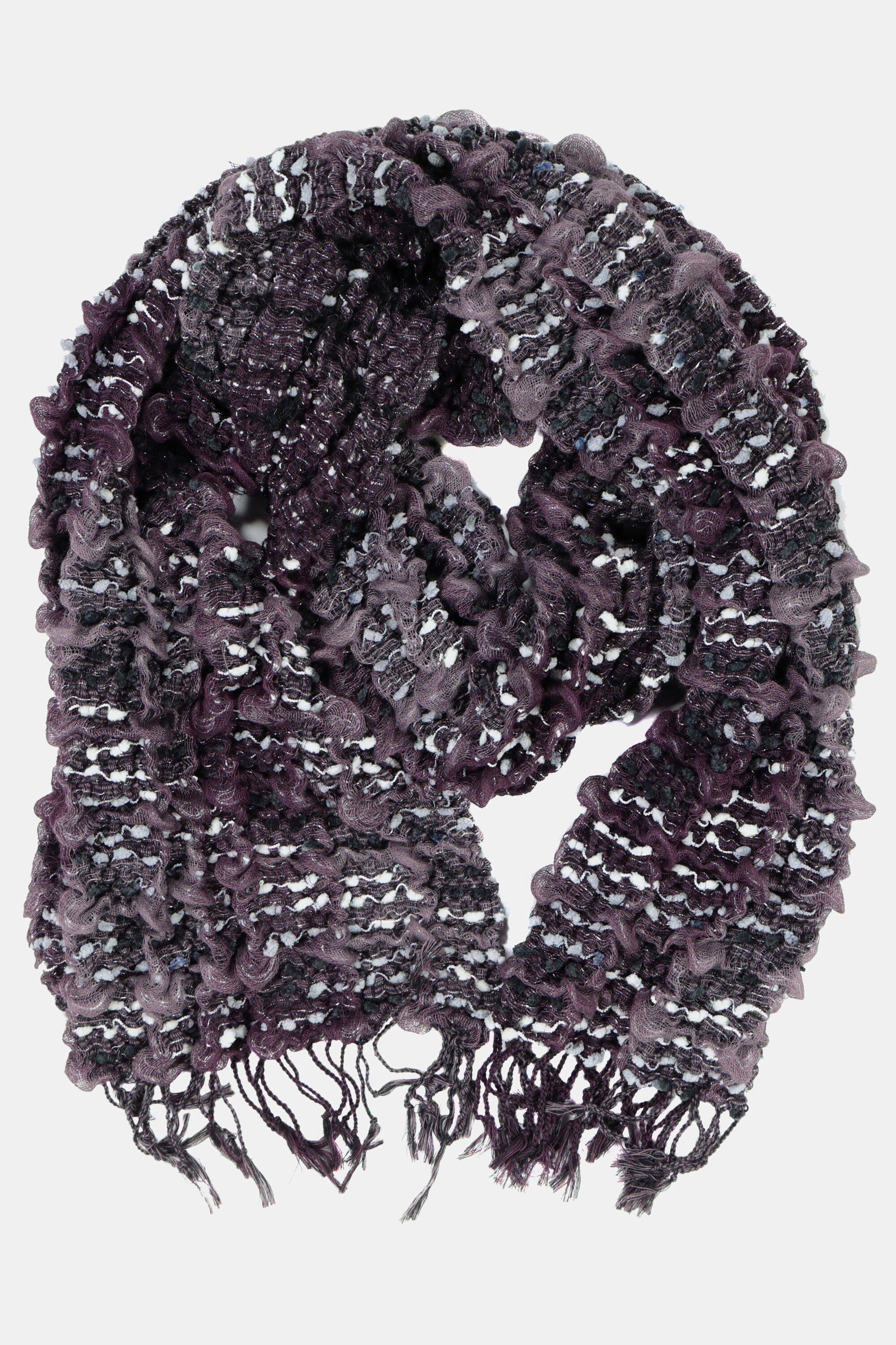 Gina Laura Halstuch Schal elastische 3D-Struktur angenehm weich