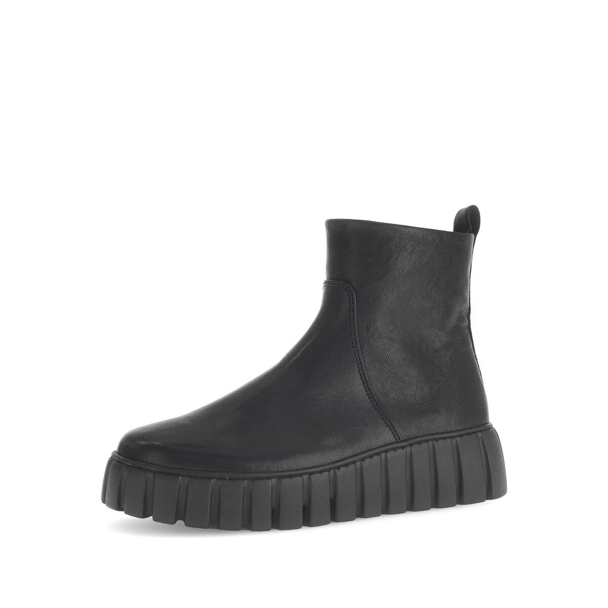 Gabor Plateau Stiefelette Glattleder Plateaustiefelette günstig online kaufen