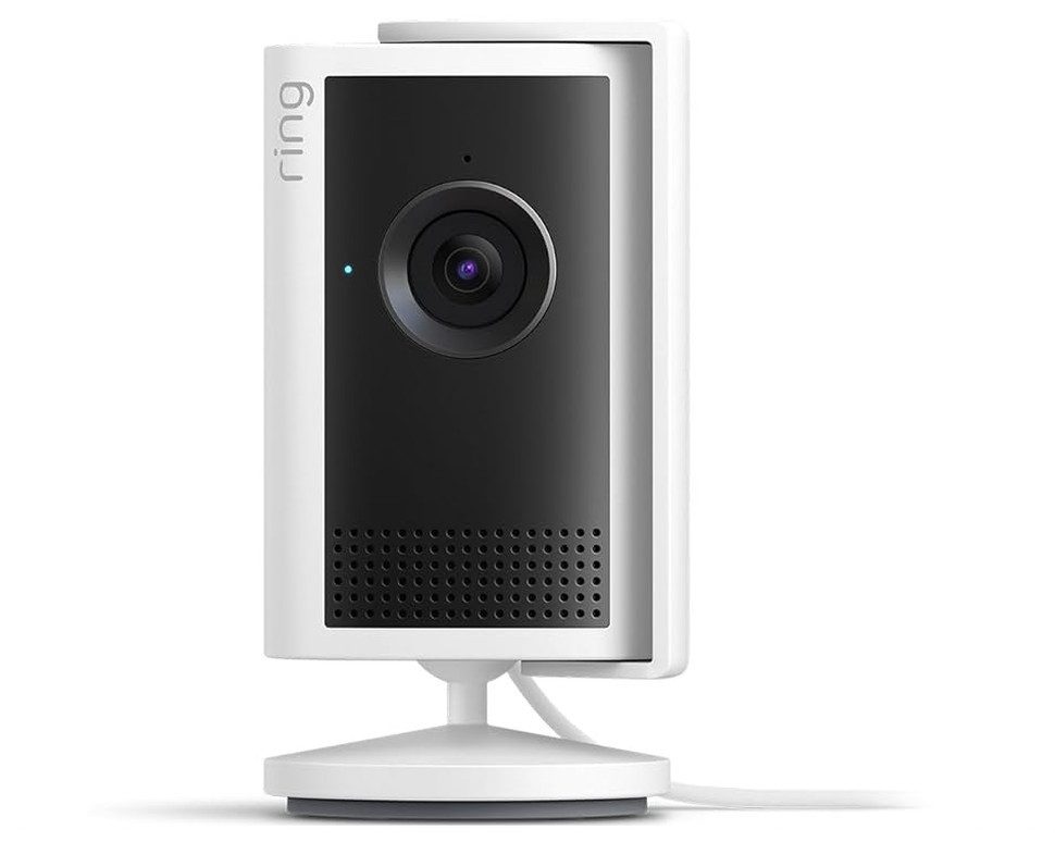 Ring IP-Überwachungskamera Innenkamera Plus 2K (Innenbereich, Packung, 1-tlg., inkl. Netzteil, Farb-Nachtsicht)