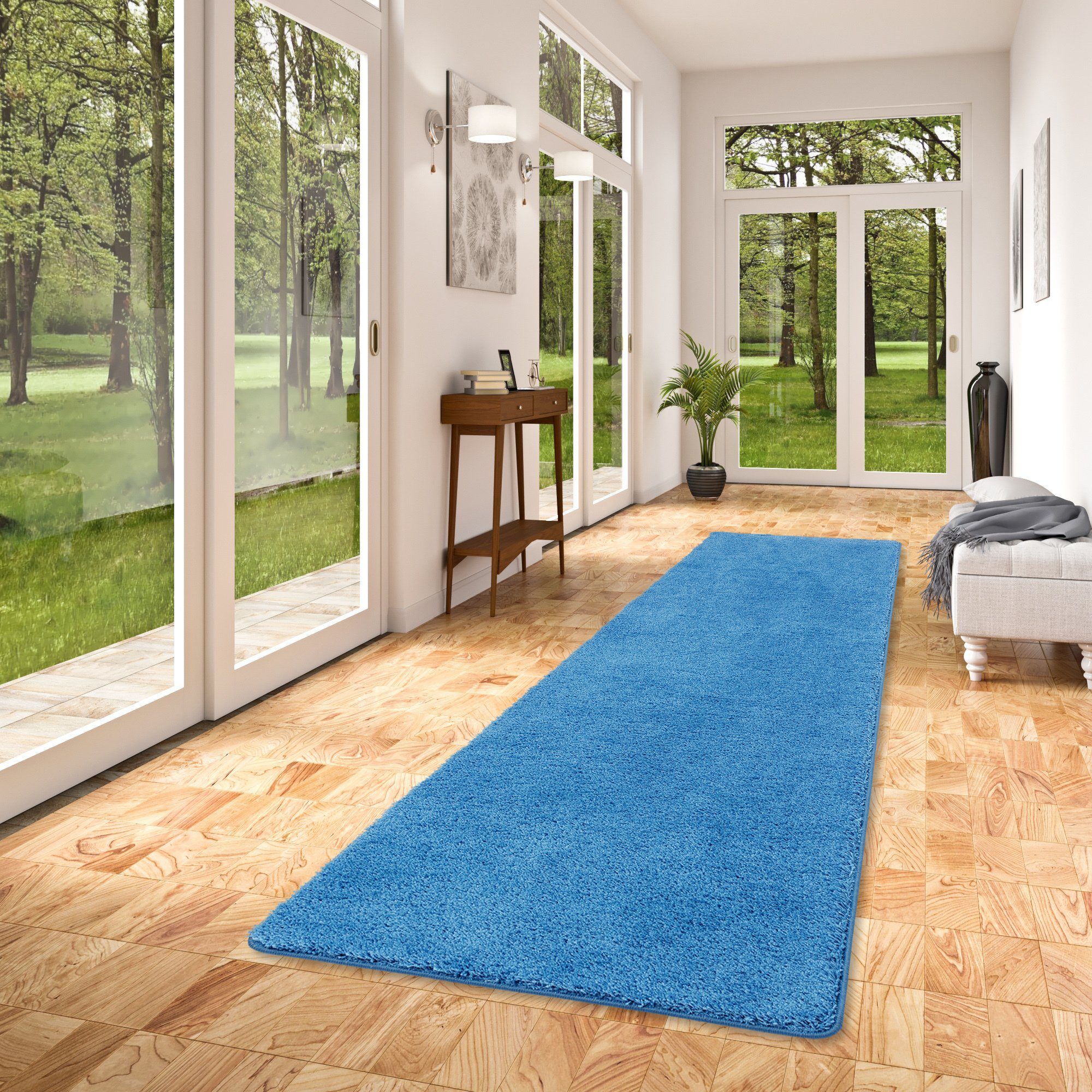 Snapstyle Läufer Hochflor Shaggy Läufer Teppich Palace, Rechteckig, Höhe: 3 günstig online kaufen