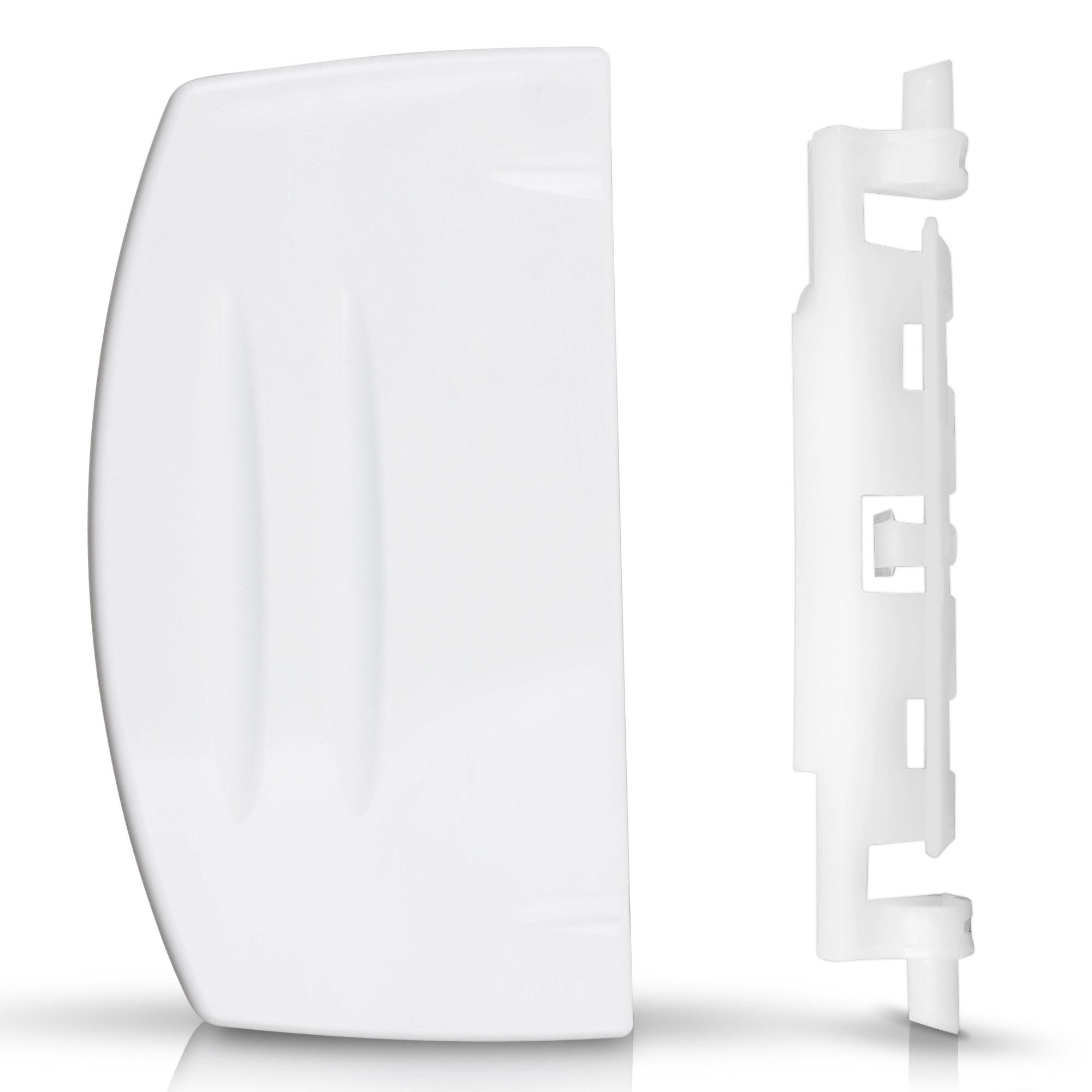 VIOKS Türgriff Set Frosterfachgriff + Türgrifffeder Ersatz für Beko 4244570100, für Gefrierfach in Kühlschrank