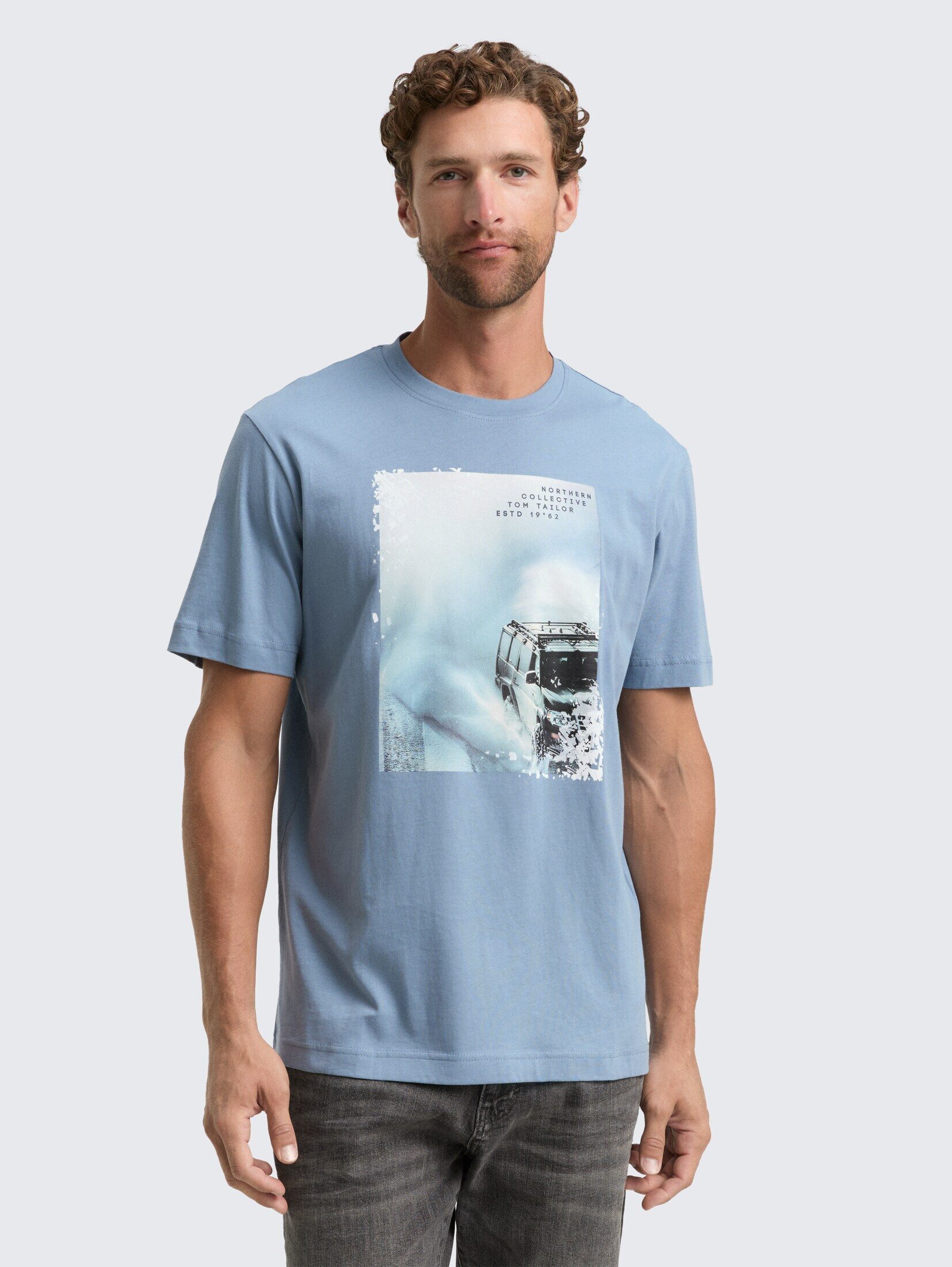TOM TAILOR T-Shirt T-Shirt mit Foto-Print günstig online kaufen