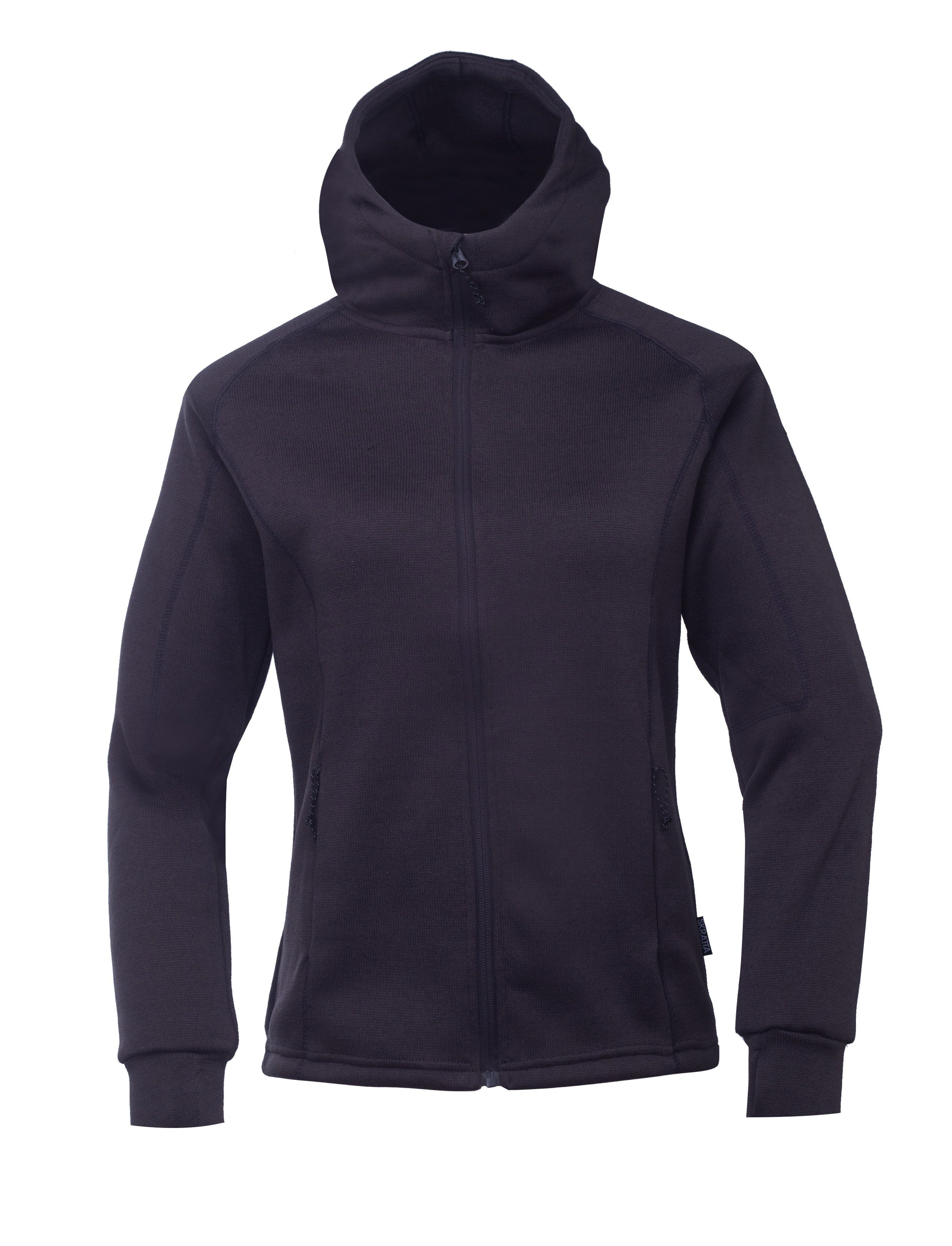 Skratta Kapuzenfleecejacke Strickjacke Damen Liska günstig online kaufen