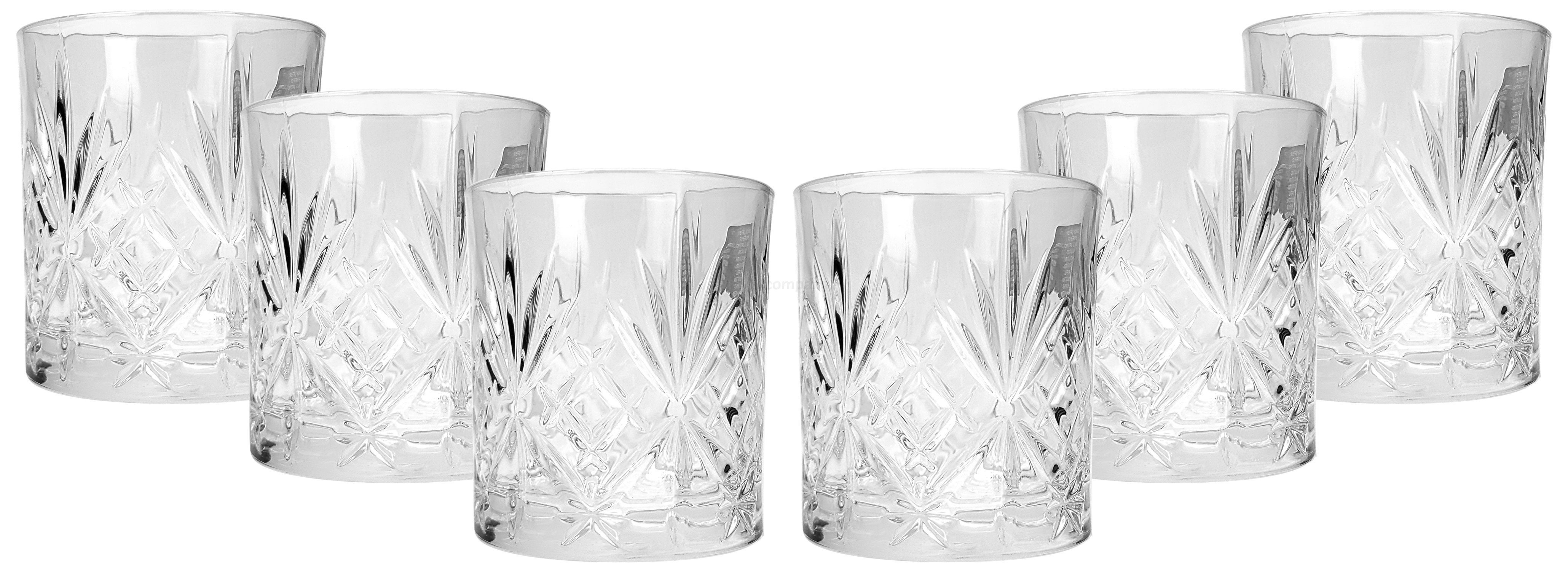 Glas Campari Glas Gläser Set - 6x Tumbler