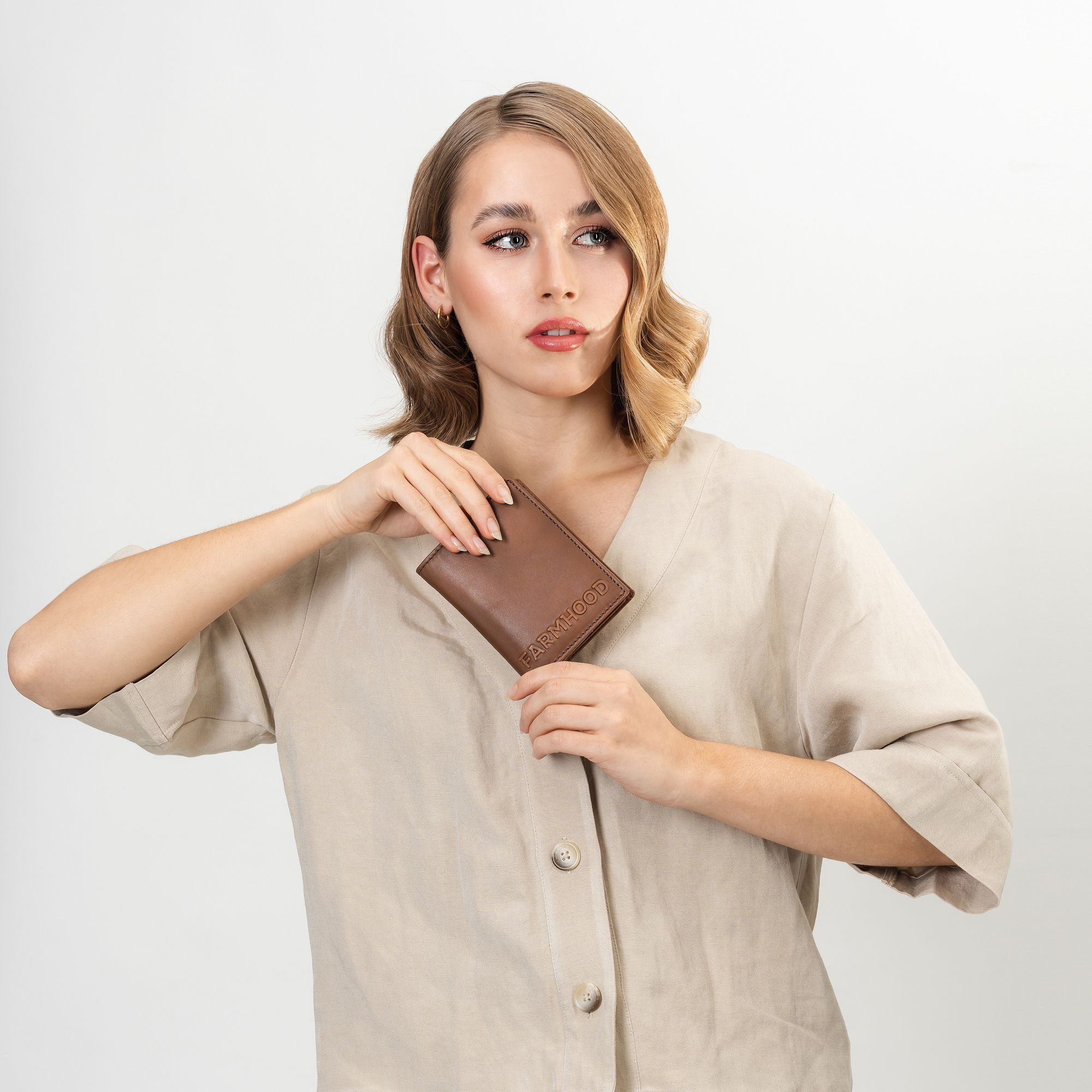 Farmhood Geldbörse Nashville, Leder günstig online kaufen