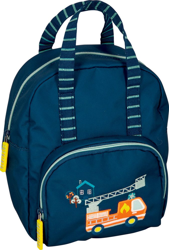 COPPENRATH DIE SPIEGELBURG Kinderrucksack Rucksack Feuerwehr - Wenn ich mal groß bin (Set, 1-tlg., 1), recyceltes Material