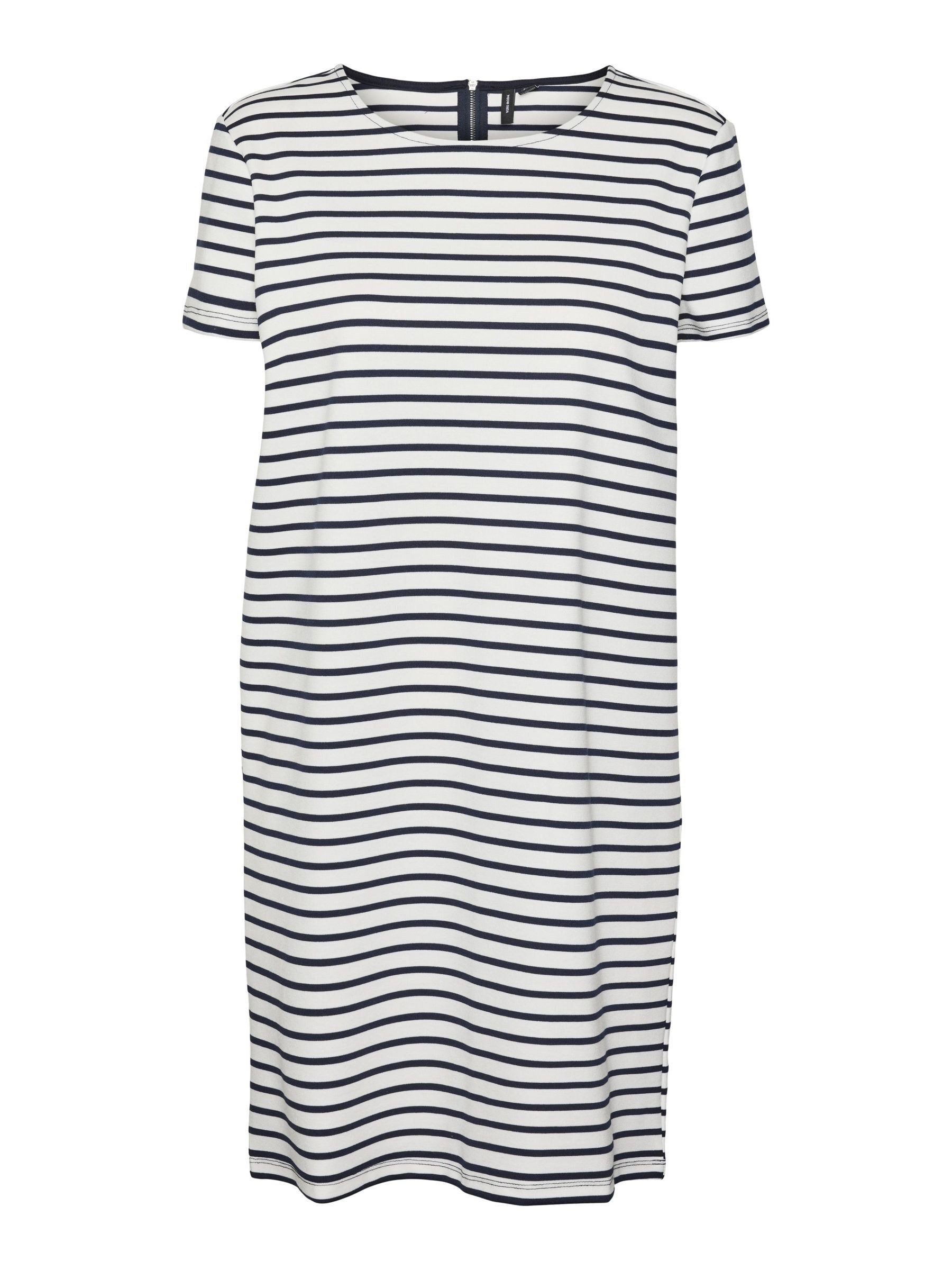 Vero Moda Minikleid VMABBY SS SHORT ZIP DRESS JRS NOOS Sommerkleid