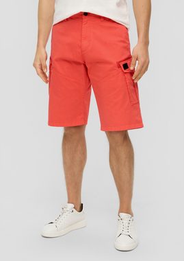 s.Oliver Bermudas Relaxed: Cargo-Bermuda mit Garment Dye