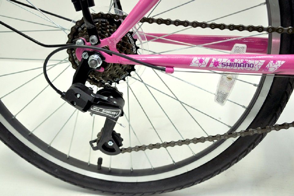 Talson Kinderfahrrad 24 Zoll Cityrad 064, 21 Gang Shimano