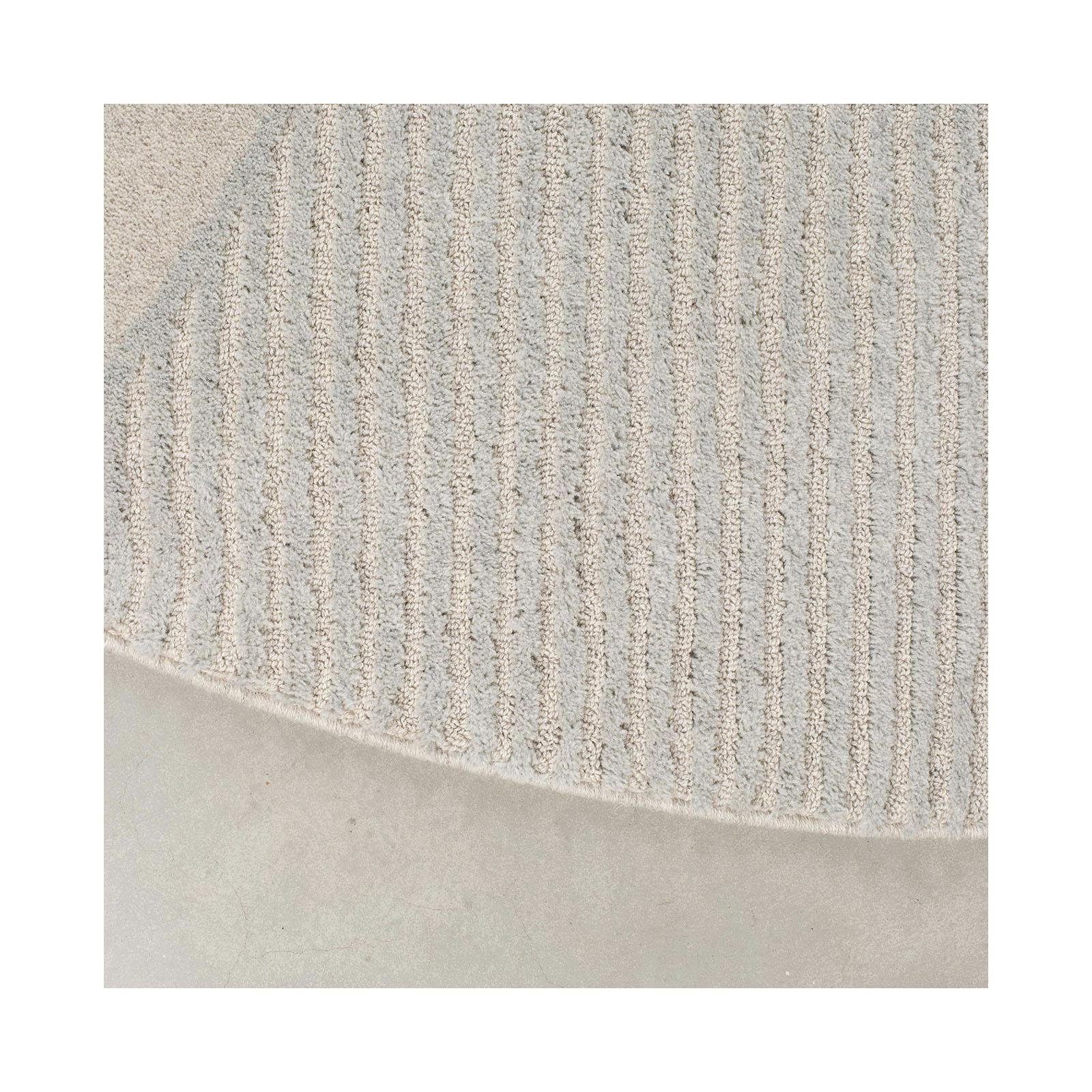 Teppich Teppich Bliss, Depot, Rund, aus Jute, Polyester, Wolle, Ø 240  Zentimeter
