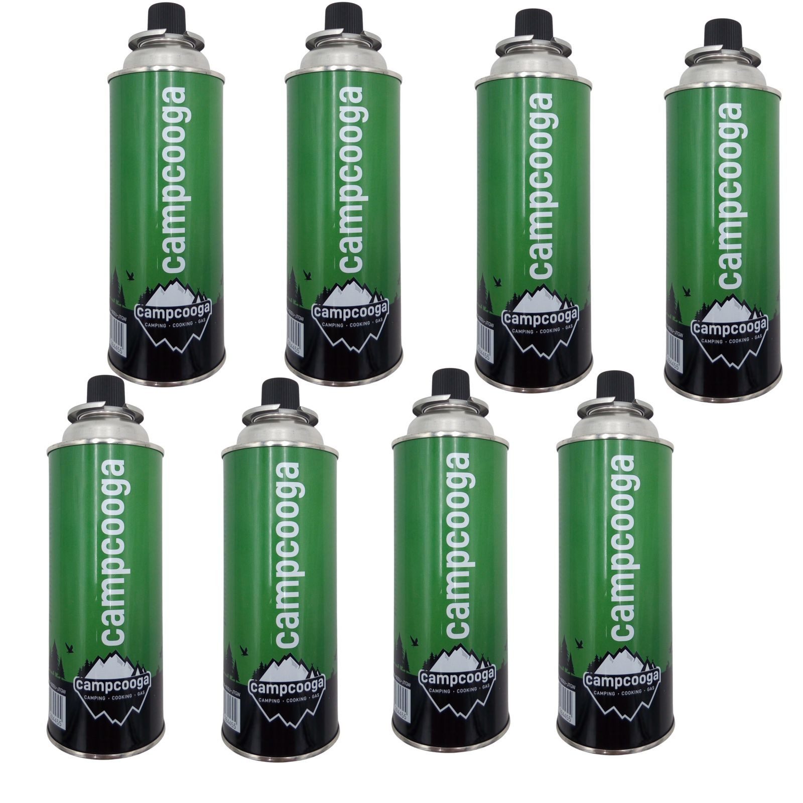 BURI Gaskartusche 8x Butan Gas Kartusche 4,16L Gaskartuschen Bunsenbrenner Campingkocher, 8 St.