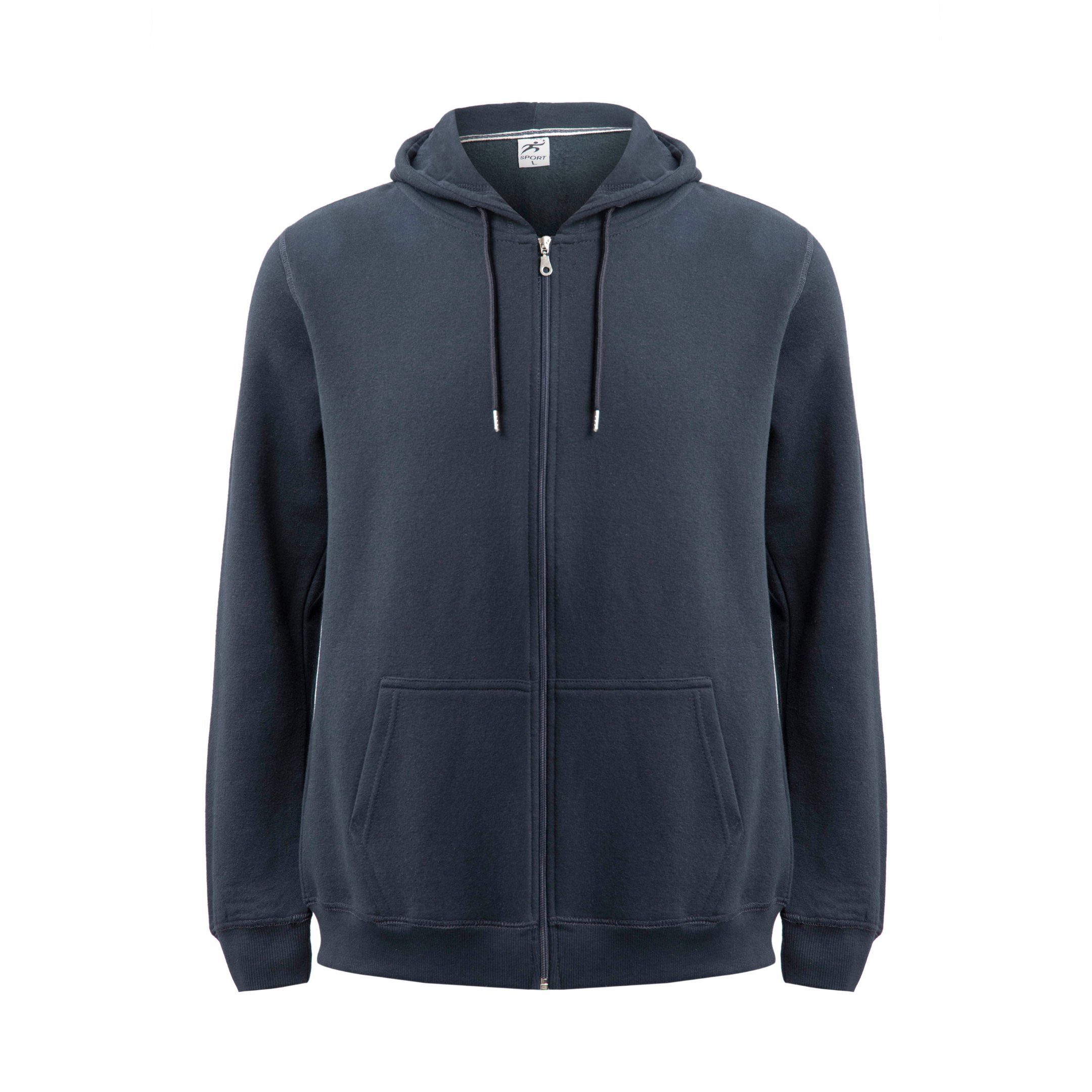 Hometex Premium Textiles Kapuzensweatjacke Kapuzen Sweatjacke, Basic Kapuze günstig online kaufen