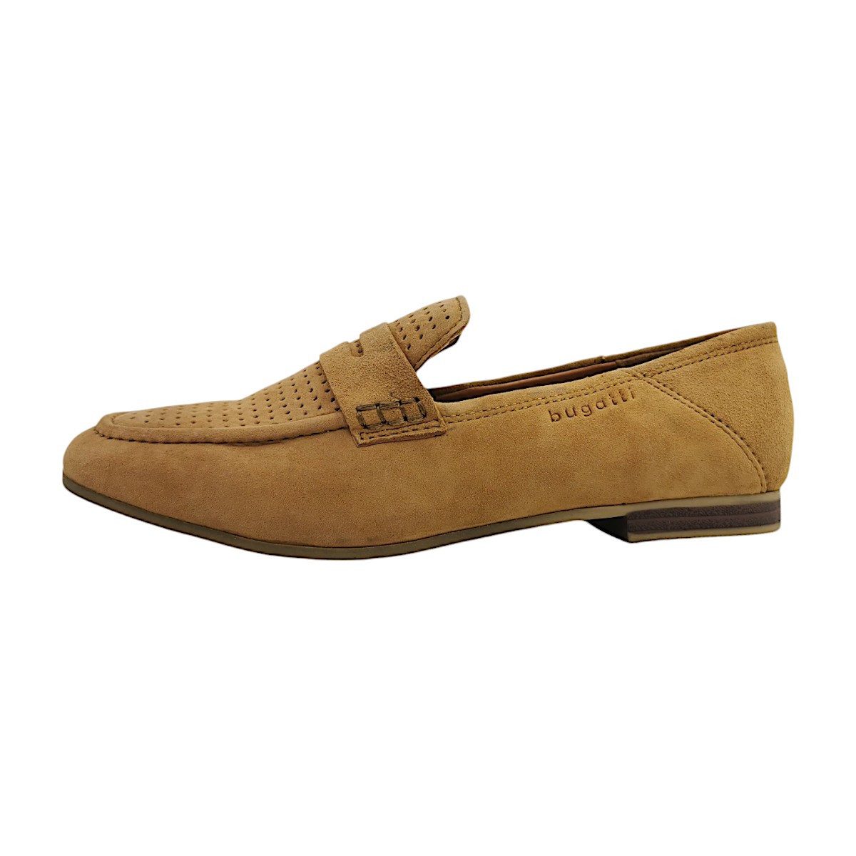 BAGATT Damen Anela Ballerina - Bequemer Slipper Mit Geflochtener Dekoration In Braun, Größe 37