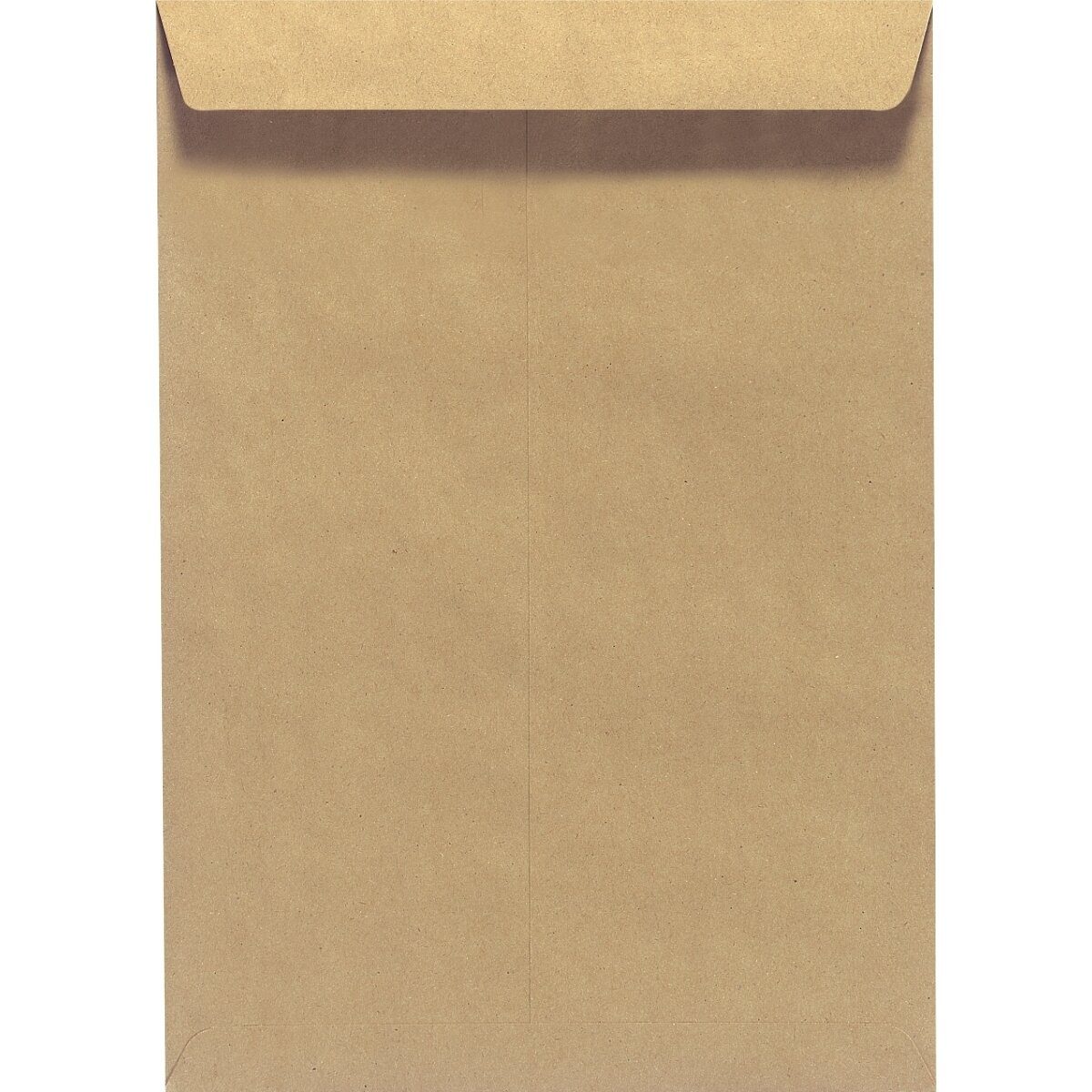 Herlitz Versandtasche Versandtaschen C4 90g/qm mit Fenster nassklebend braun VE=10 Stück