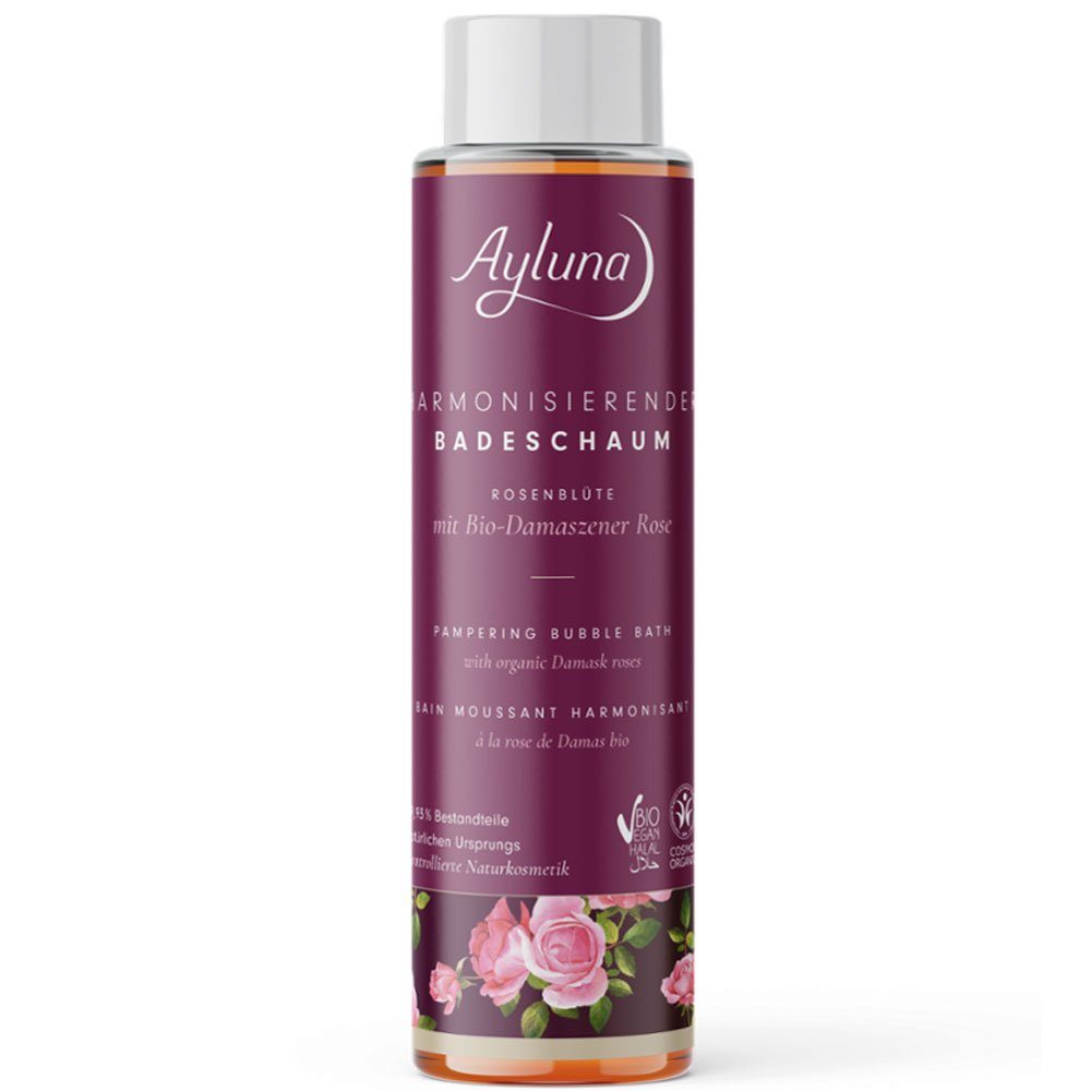 Ayluna Badezusatz Harmonisierender Rosenblüte, 400 ml