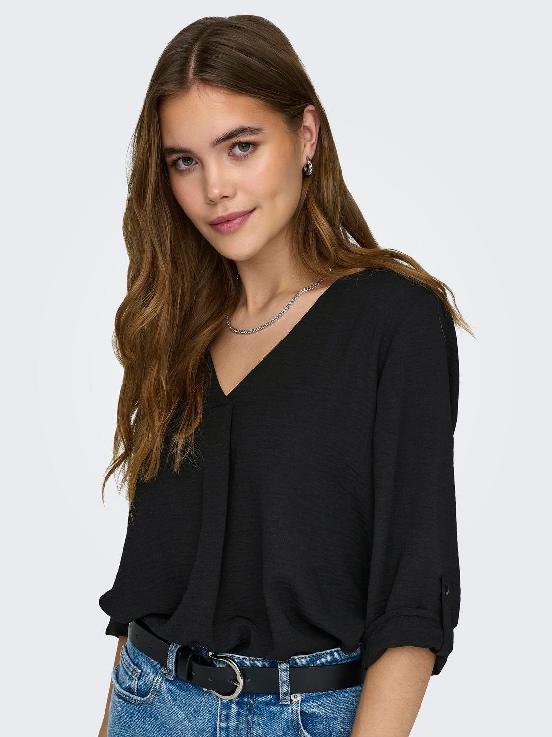 JDY Shirtbluse JDYDIVYA LIFE 3/4 TOP günstig online kaufen