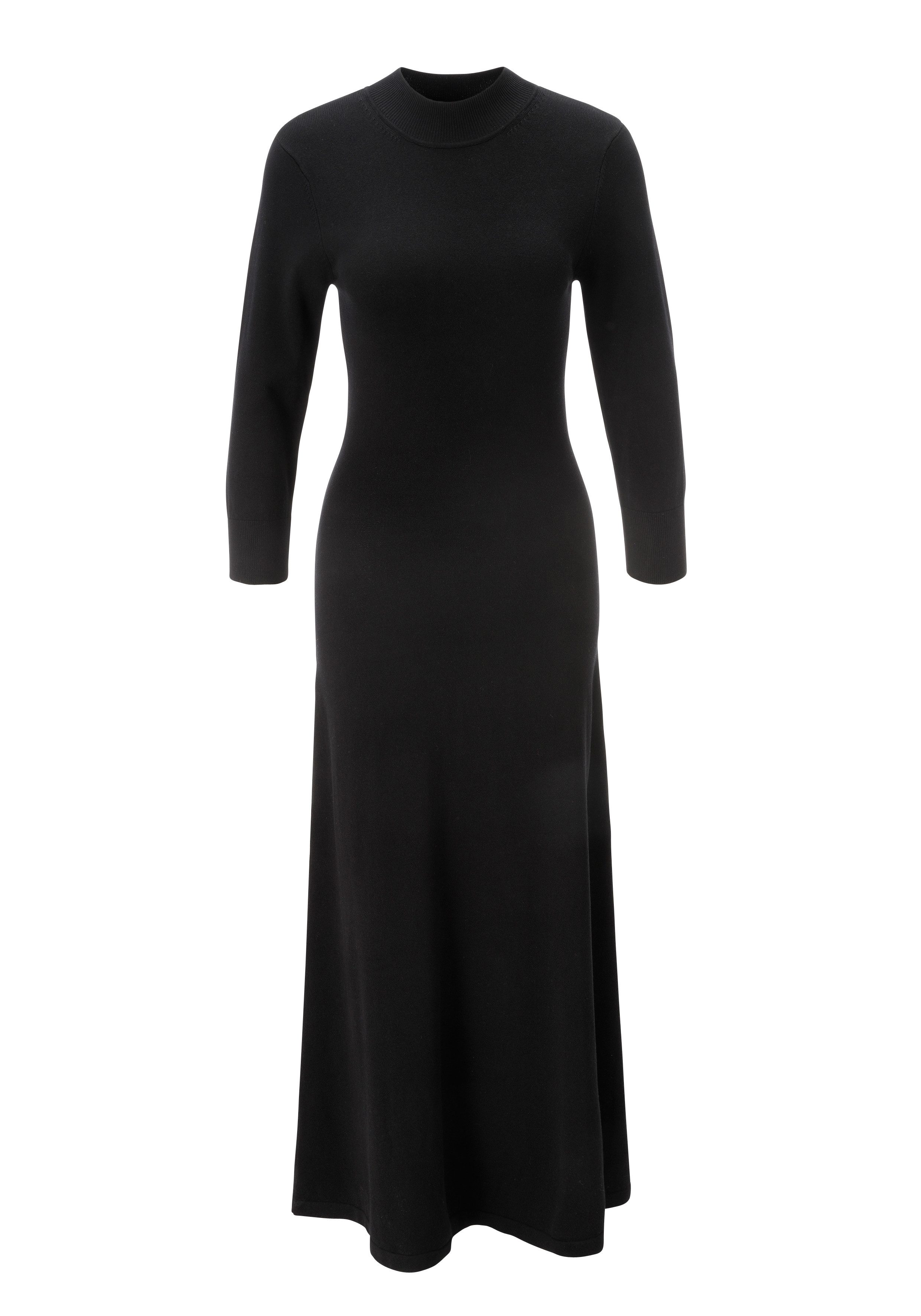 Aniston SELECTED Strickkleid mit kleinem Stehkragen - NEUE KOLLEKTION – Bild 5 von 5