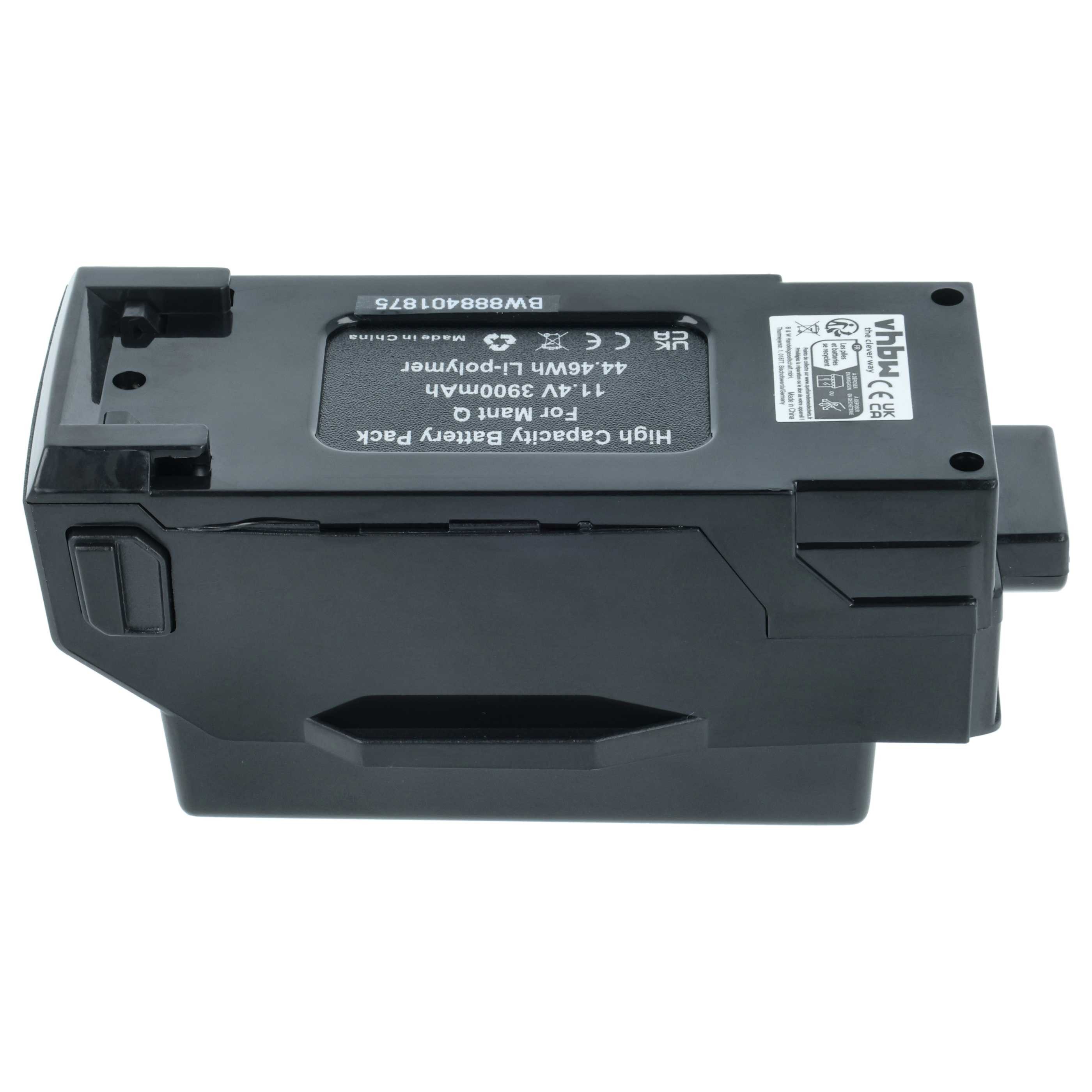 vhbw Akku passend für Yuneec Mantis G, Q Drohne / Modellbau Drohne (3900 Drohnen-Akku Akku Li-Polymer 3900 mAh (11,4 V, 1 St), Leistungsfähiger Austausch-Akku für Drohne, Wiederaufladbar, Jede