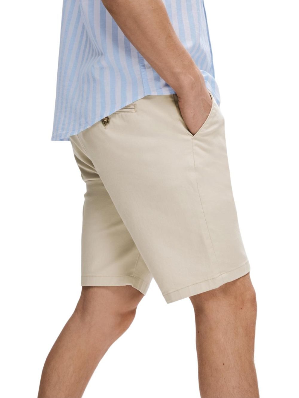 SELECTED HOMME Chinoshorts SLHSLIM-MILES FLEX mit Stretch