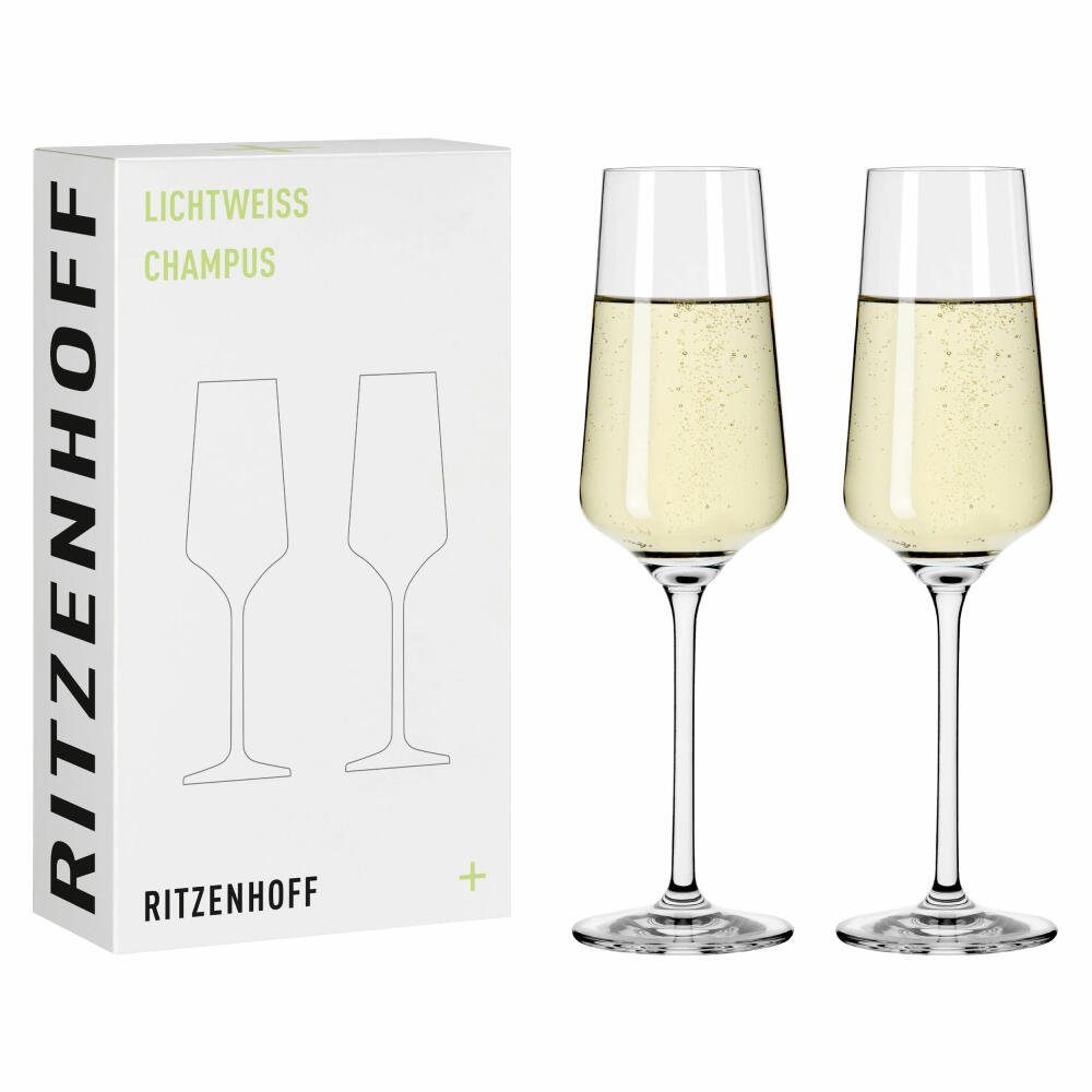 Champagnerglas Lichtweiss Julie 001