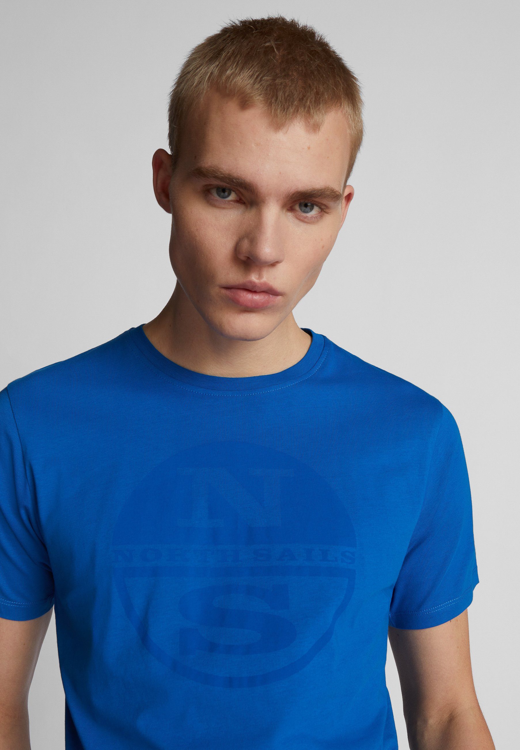 Maxi-Logo BLUE Sails SNORKEL T-Shirt T-shirt North mit