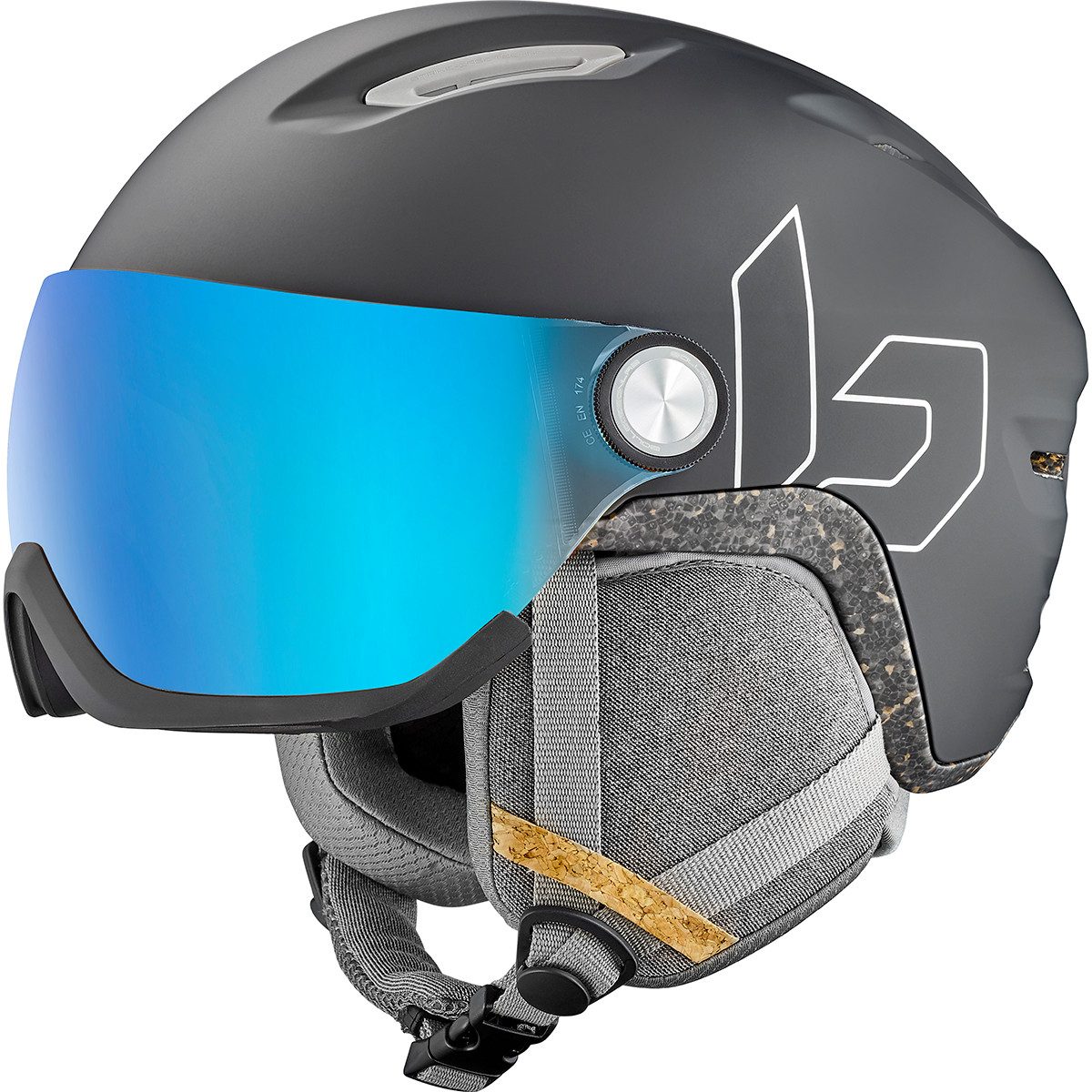 Bolle Skihelm ECO V-ATMOS BLACK MATTE