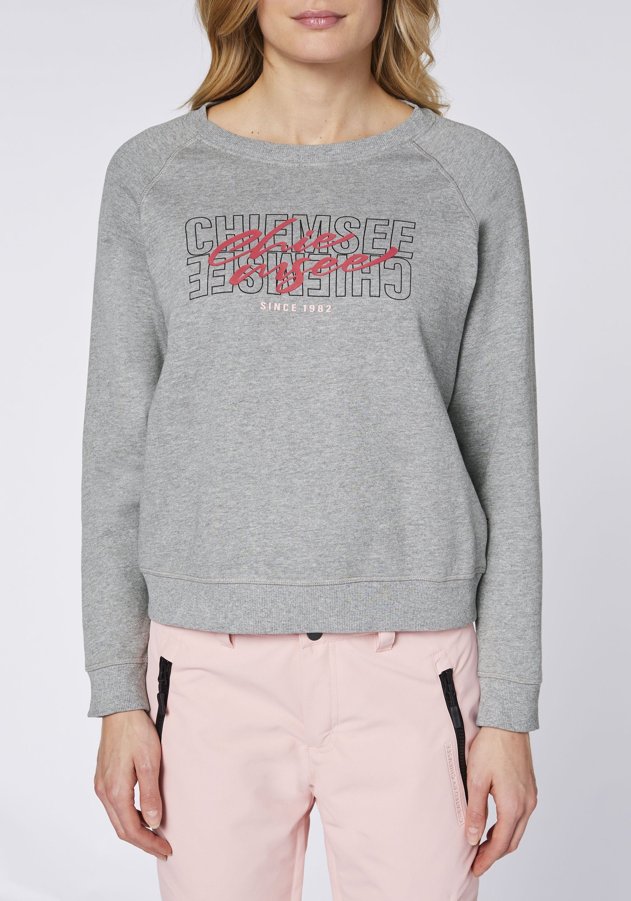 Chiemsee Sweatshirt Sweatshirt im Label-Look 1