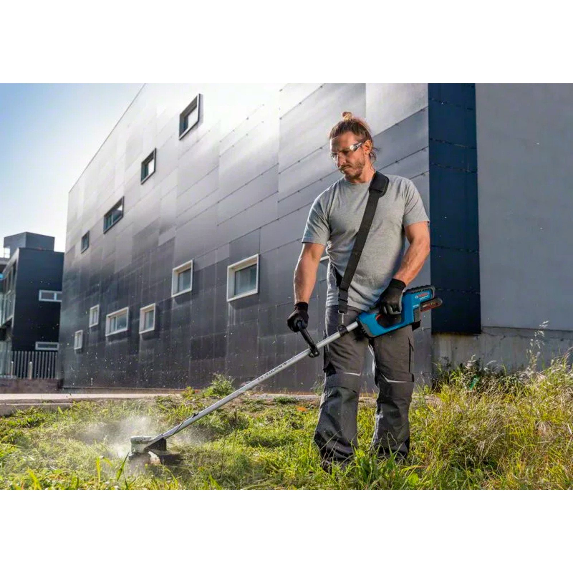 Bosch Professional Akku-Rasentrimmer Bosch Professional Akku-Rasentrimmer GRT 18V-33, (ohne Akku und Ladegerät)