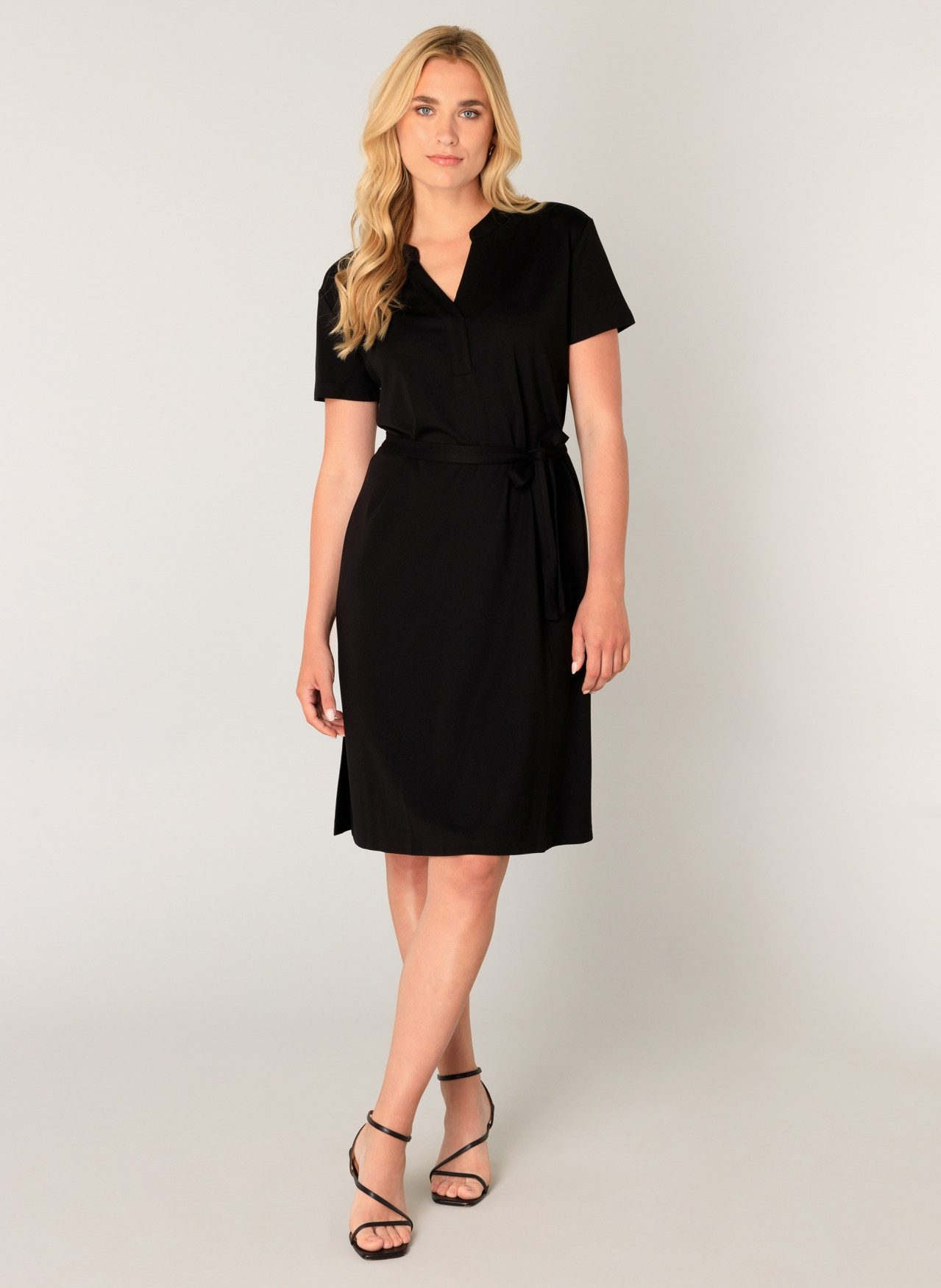 Base Level Sommerkleid YEN mit Bindegürtel