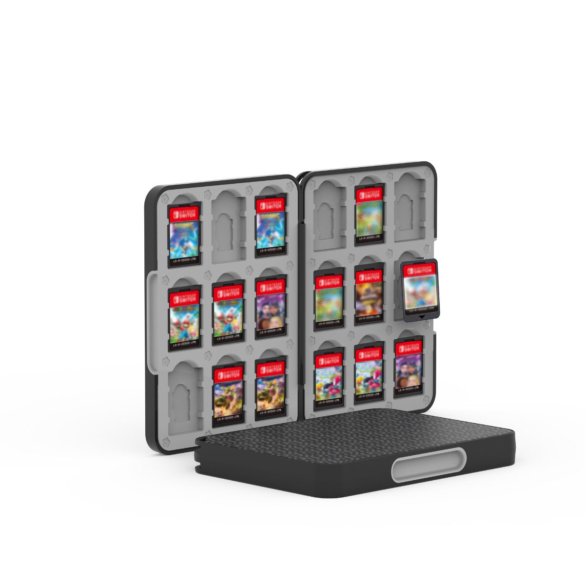 Qware Gaming Gamecard Hülle kompatibel mit Nintendo Switch Spielen Zubehör Nintendo