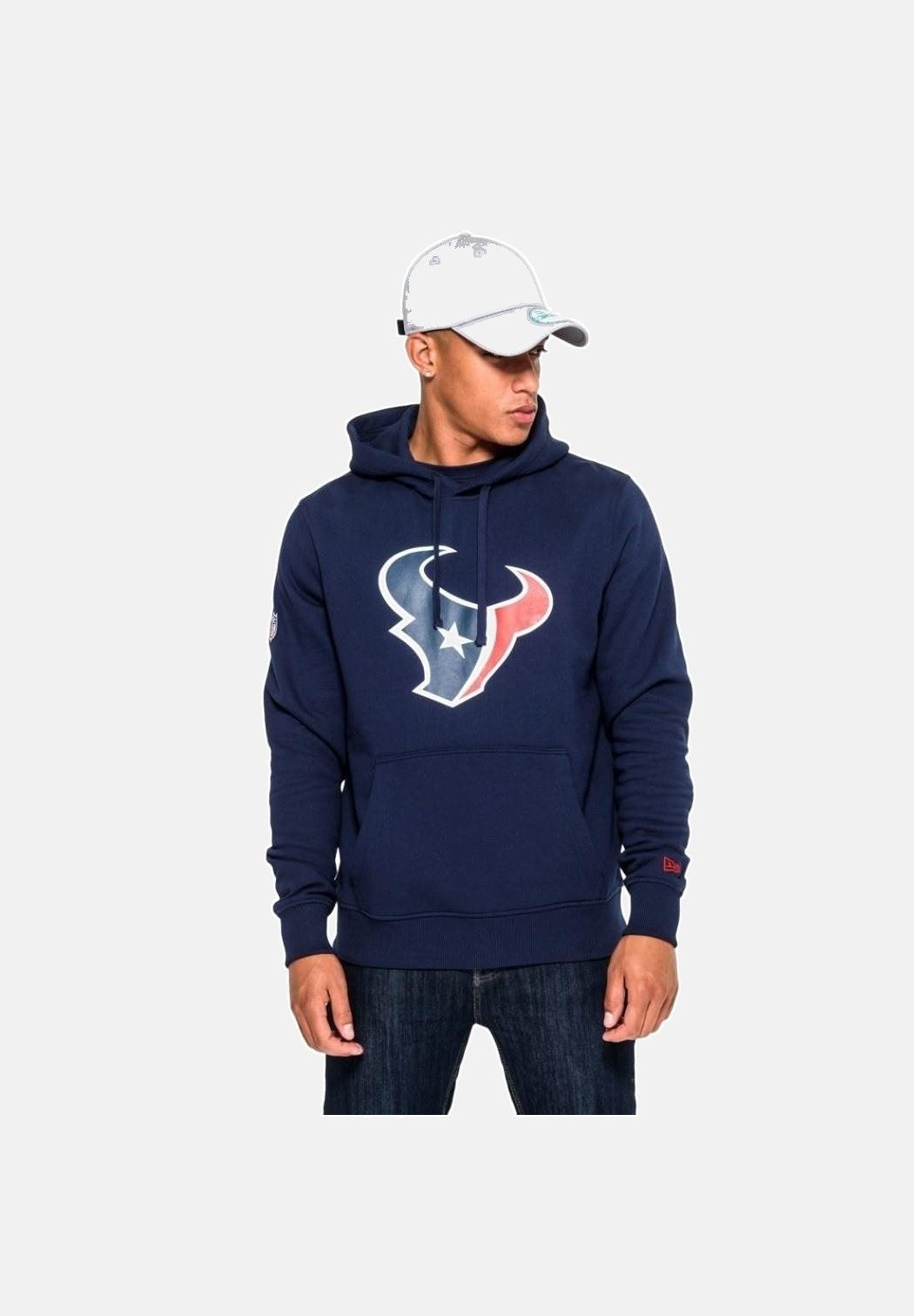 New Era Hoodie Houston Texans NFL Team Logo Hoody Blau Kapuzenpullover New Era (1-tlg)