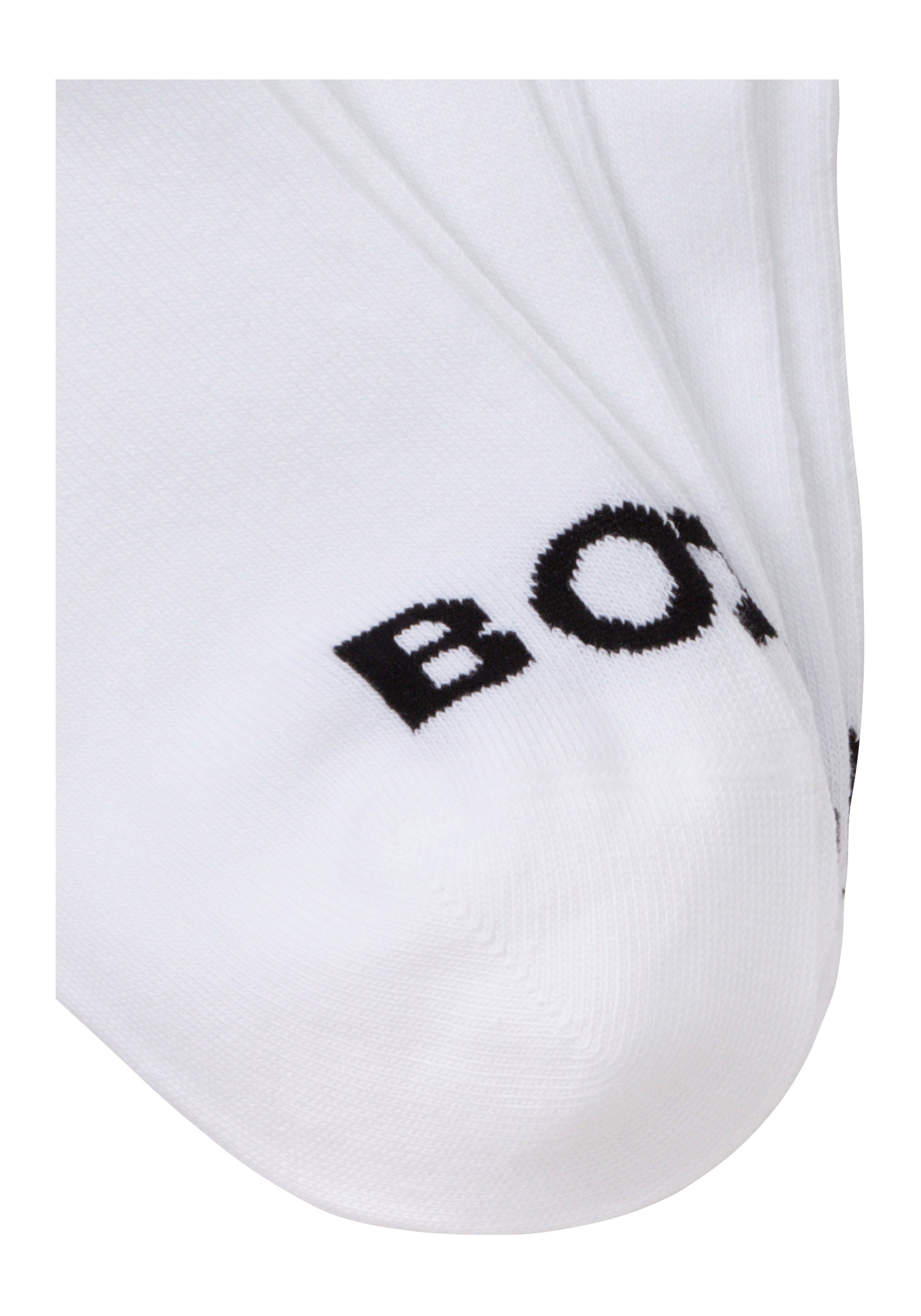 BOSS Sneakersocken 3P AS Logo CC W (Packung, 3-Paar, 3er) mit BOSS Logoschriftzug