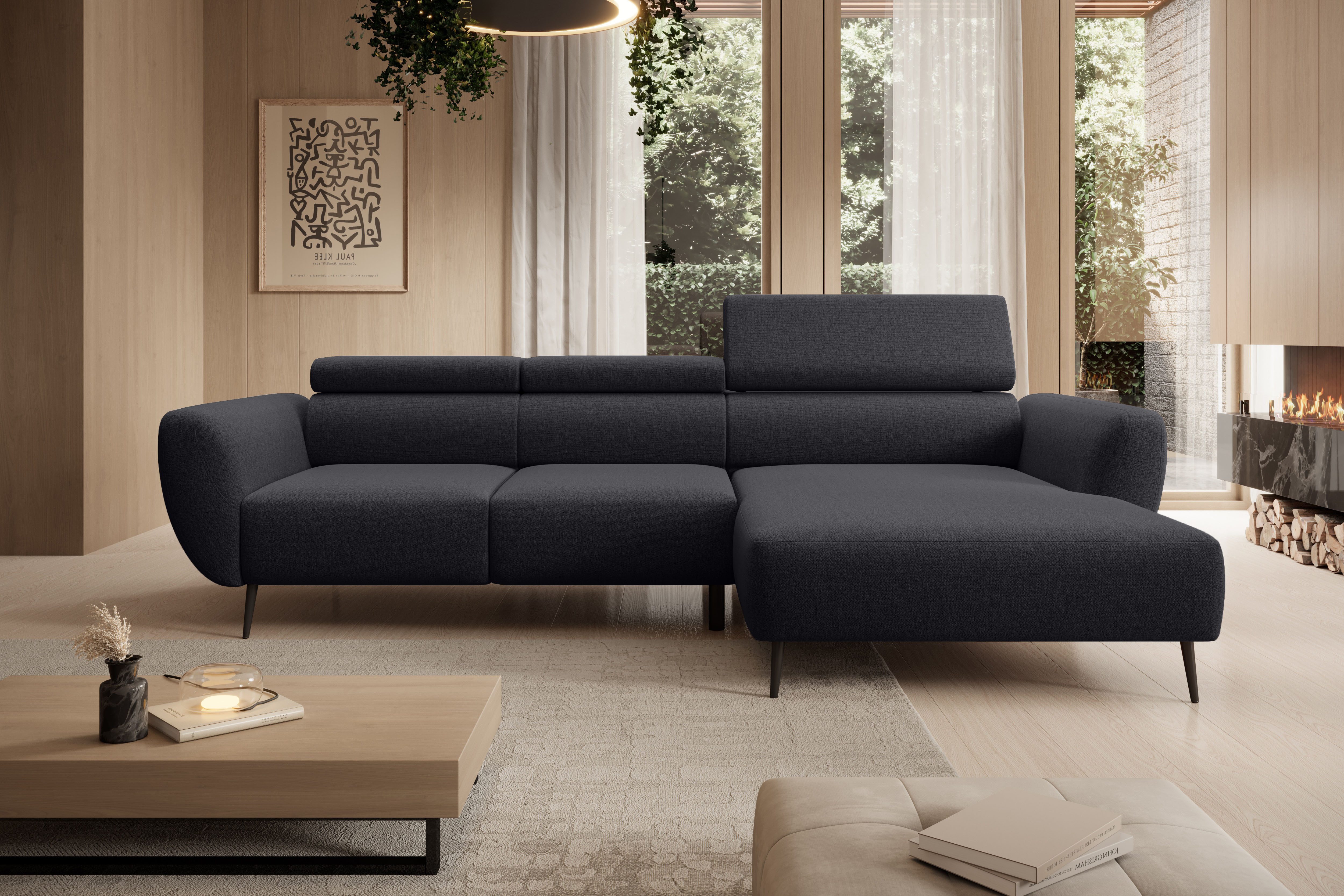 WERK2 Ecksofa Alisson, mit elektrischer Sitztiefenverstellung, günstig online kaufen