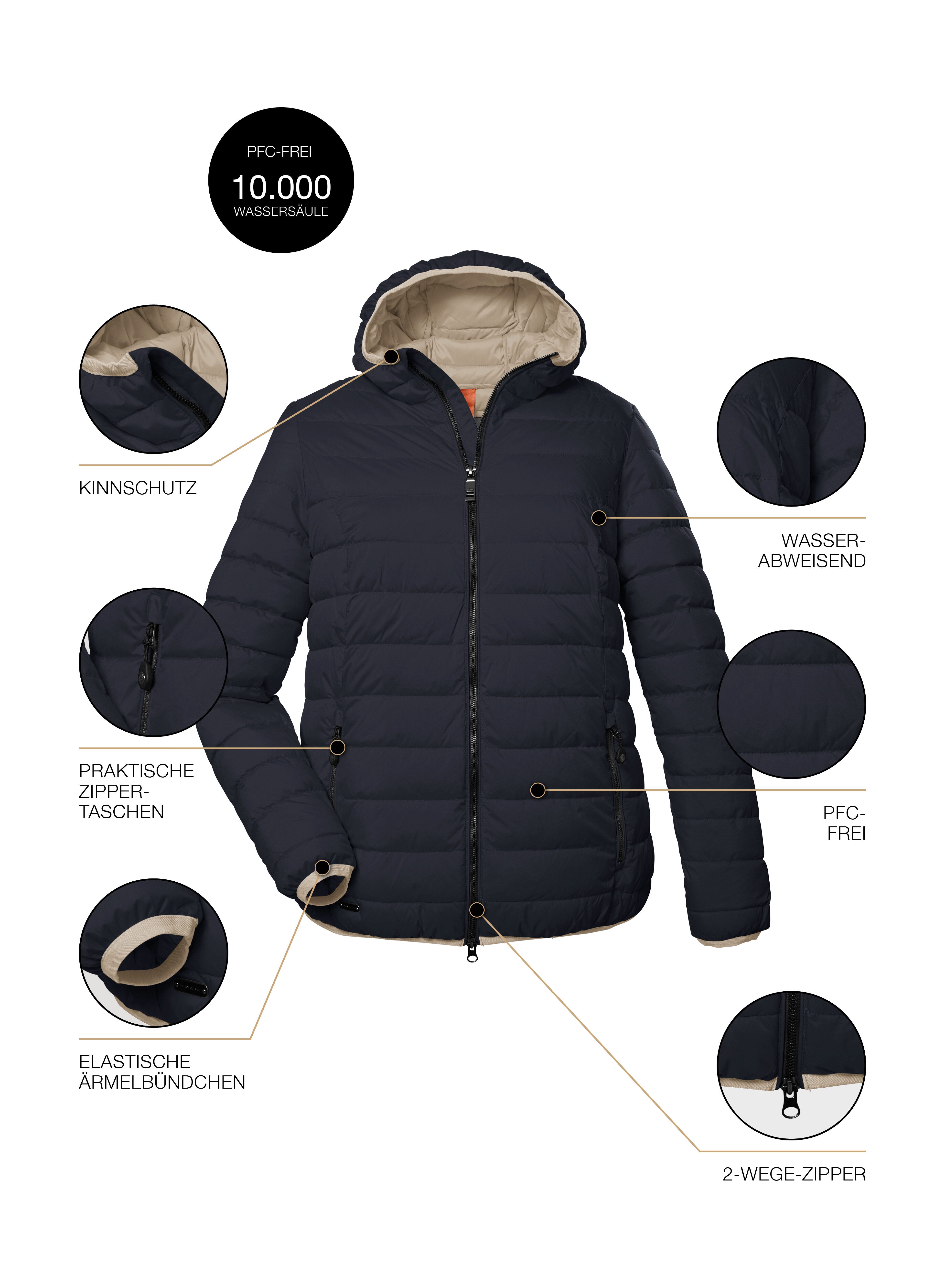 STOY Steppjacke STS 3 WMN QLTD JCKT atmungsaktive, wasserabweisende Damen Steppjacke in großen Größen