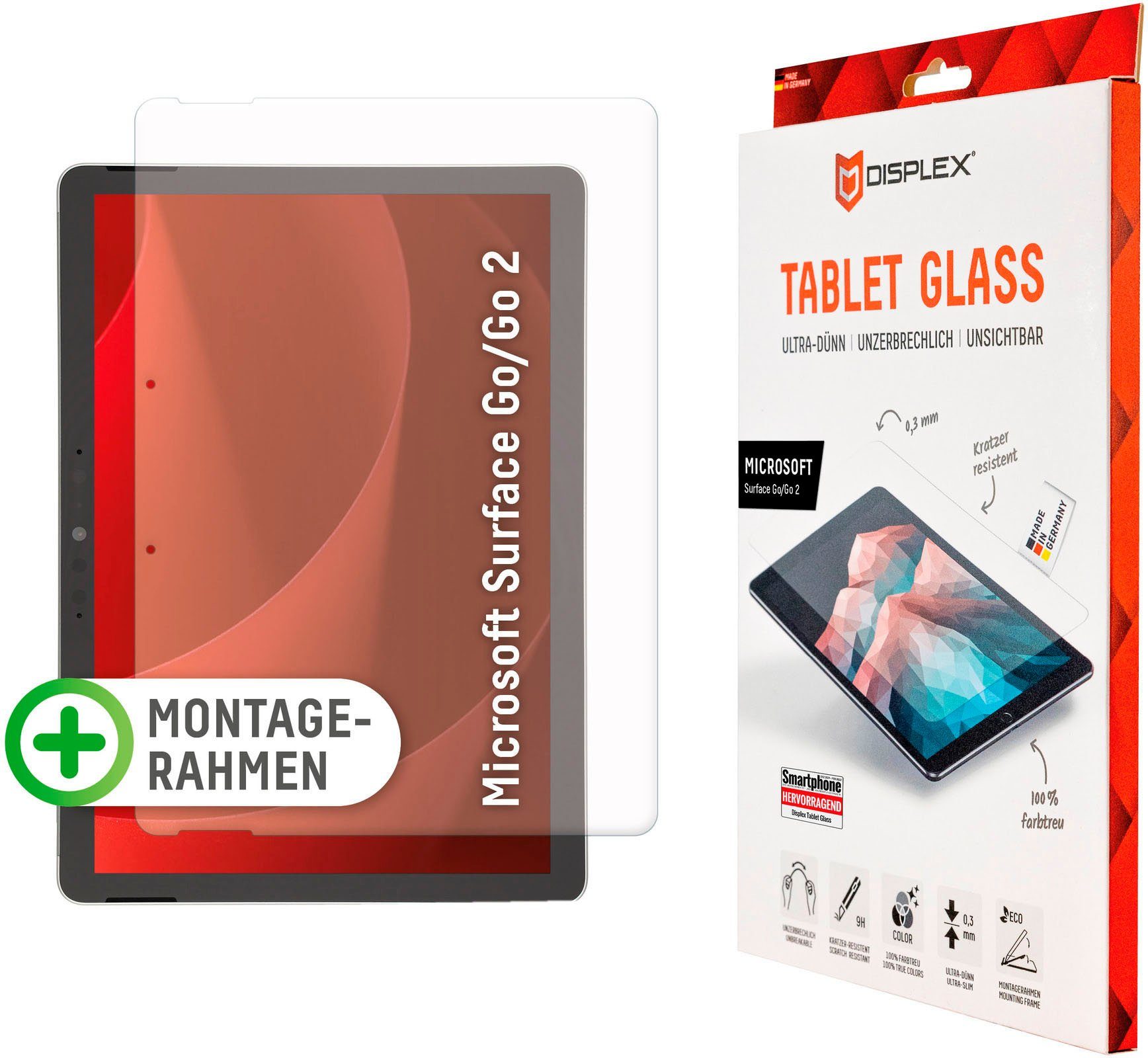 Displex »Tablet Glass Microsoft Surface GO/GO2/GO3« für Microsoft Surface  GO/GO2/GO3, Displayschutzfolie online kaufen | OTTO