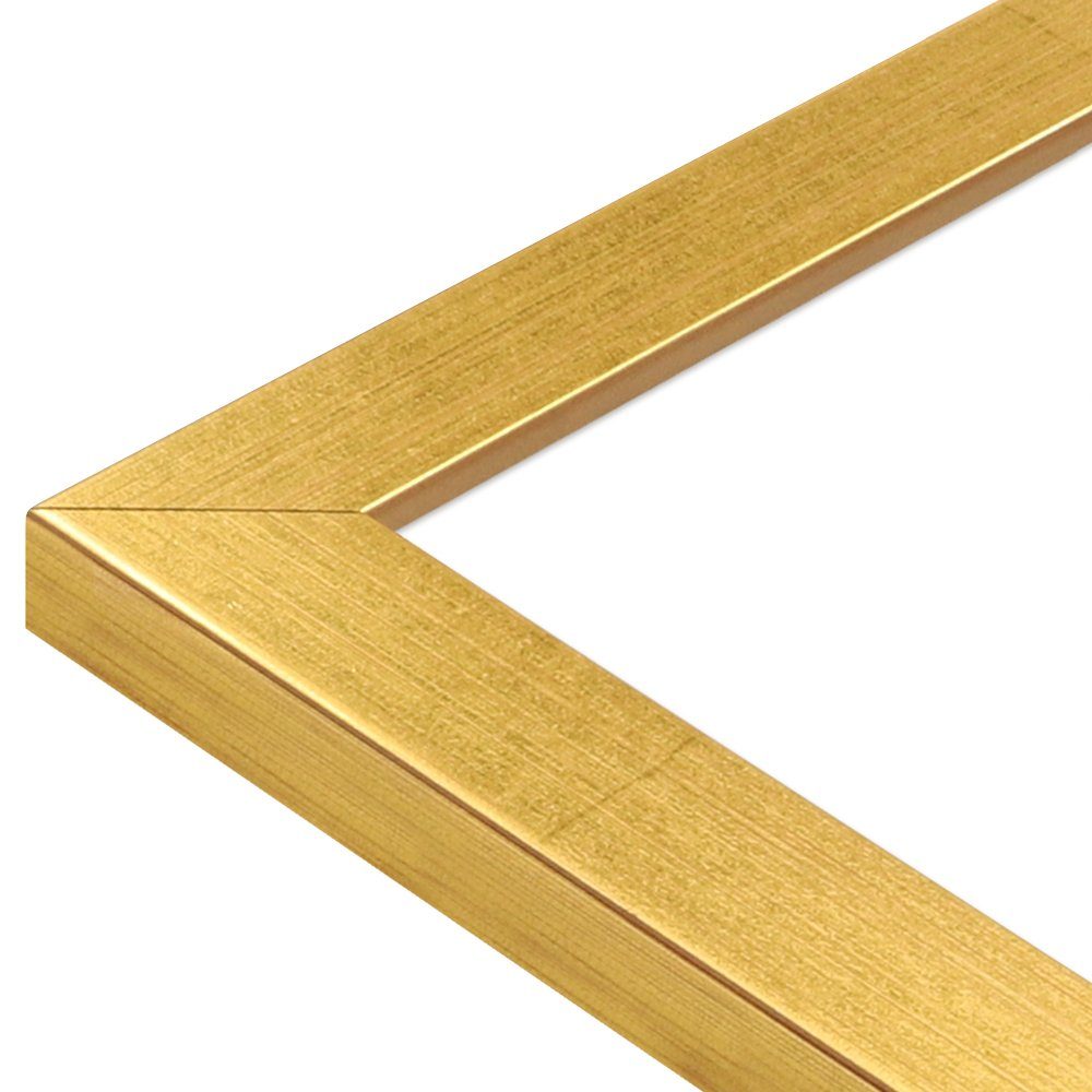 WANDStyle Bilderrahmen H430, Gold, aus Massivholz im Klassisch Stil