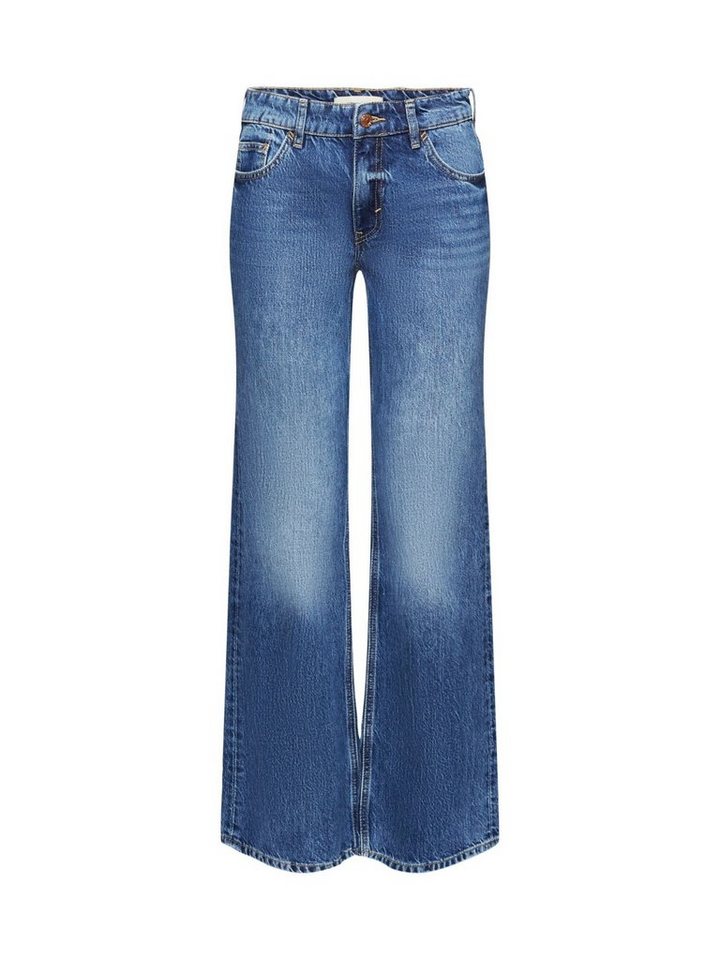 Bund by Retro-Jeans 7/8-Hose mittelhohem edc Ausgestellte Esprit mit