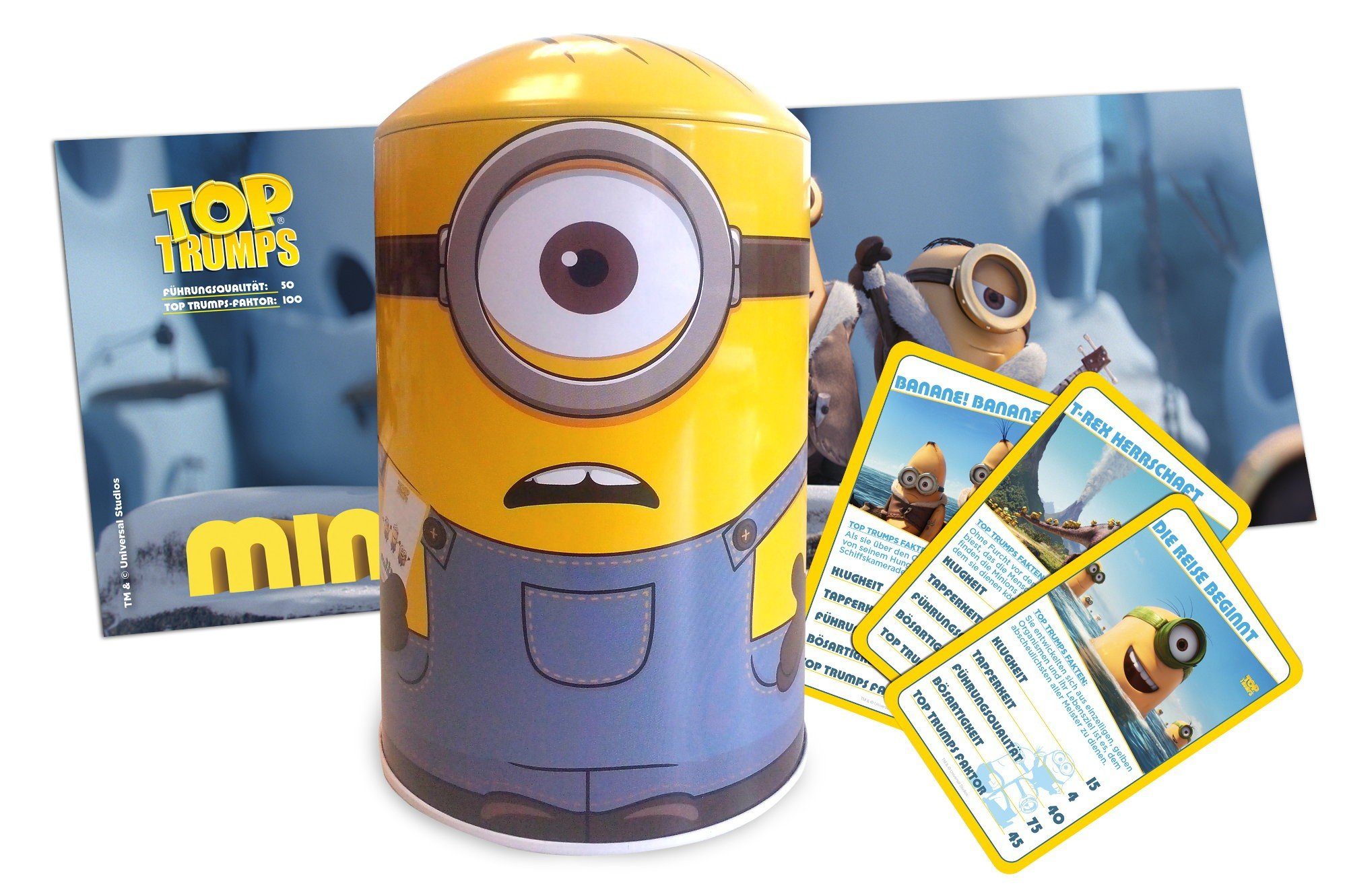 Winning Moves Spiel Top Trumps Kidsbox Minions, Quartett