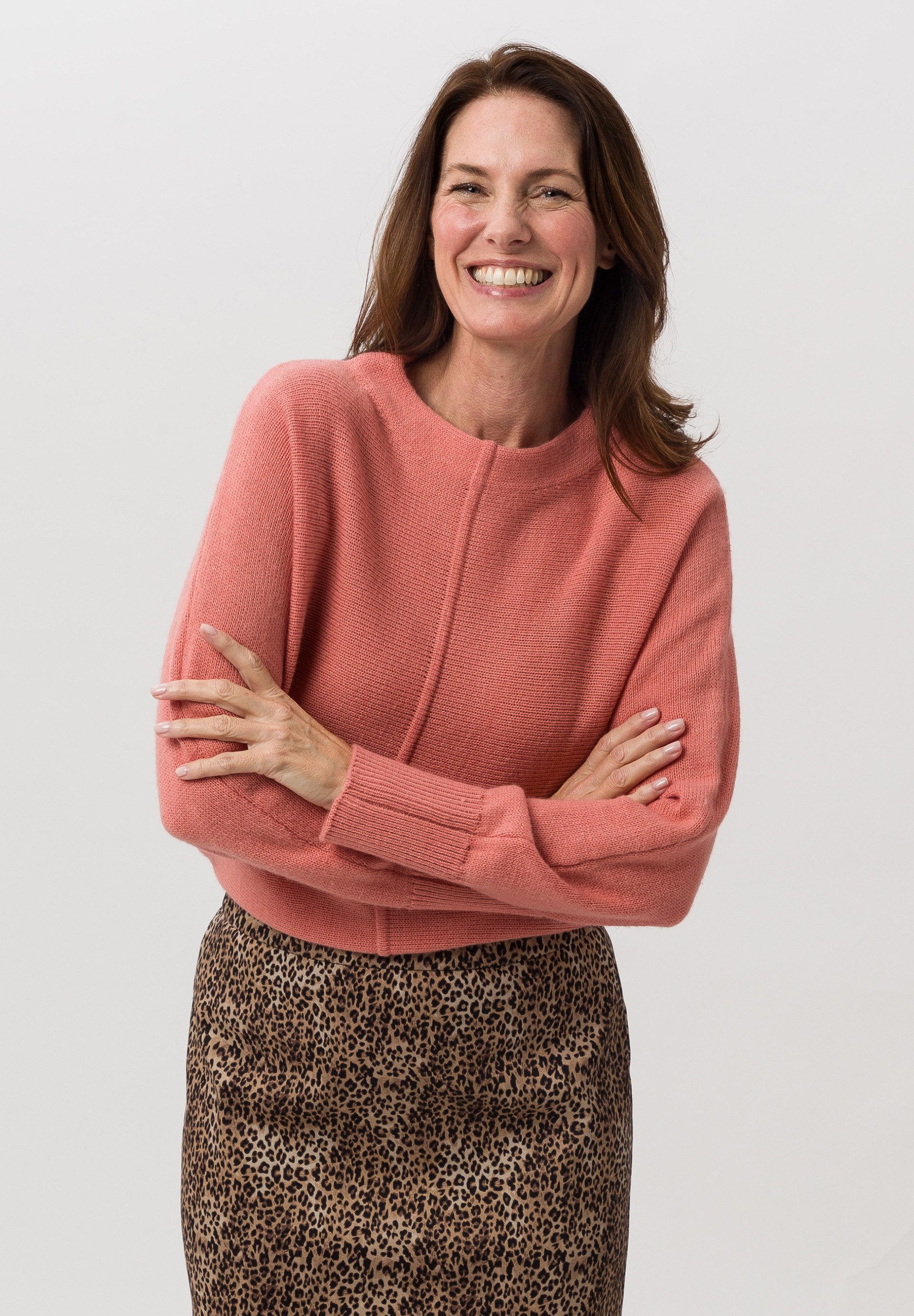 FRANK WALDER Strickpullover aus softem Feinstrick günstig online kaufen