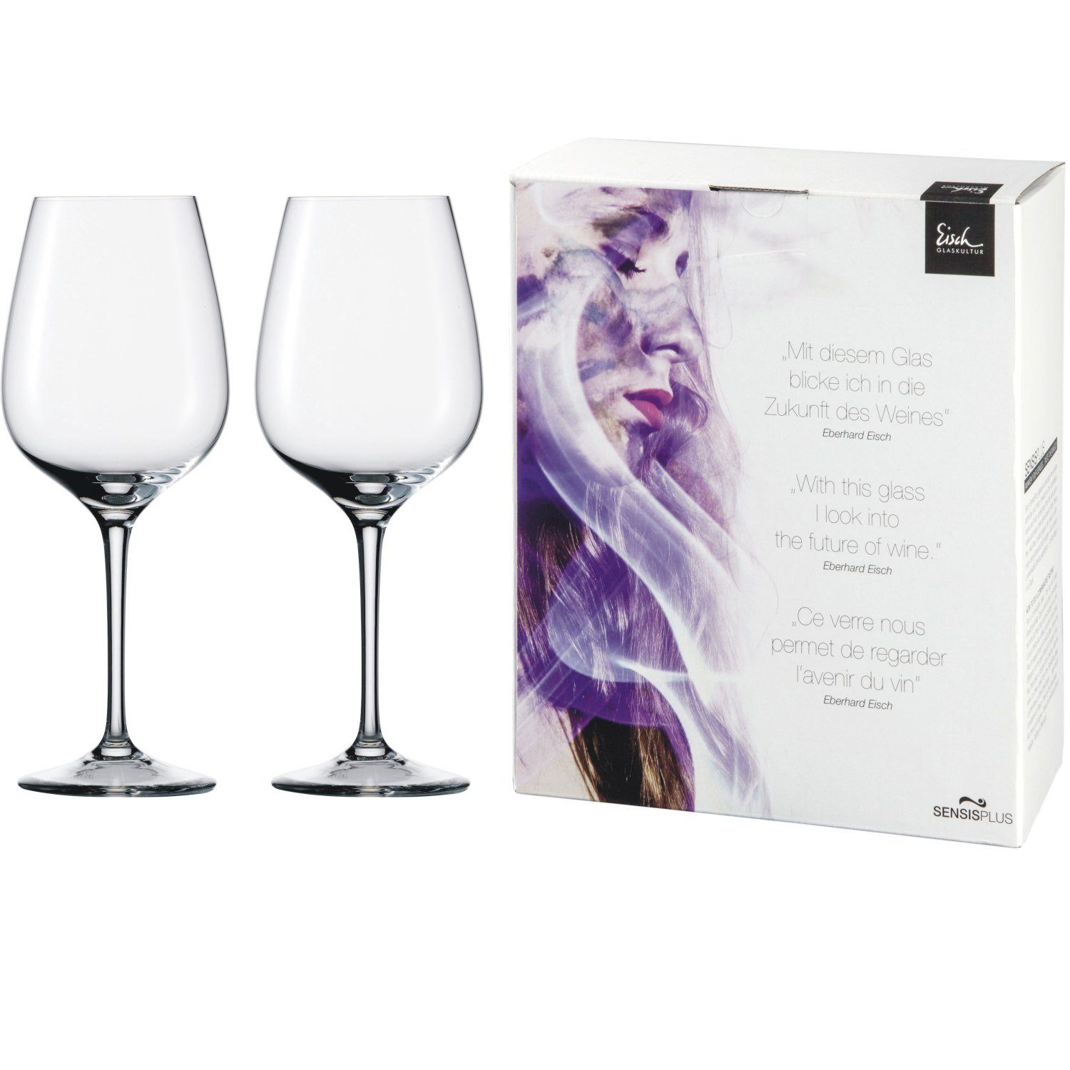Weinglas Superior SensisPlus Bordeaux 2er Geschenkkarton