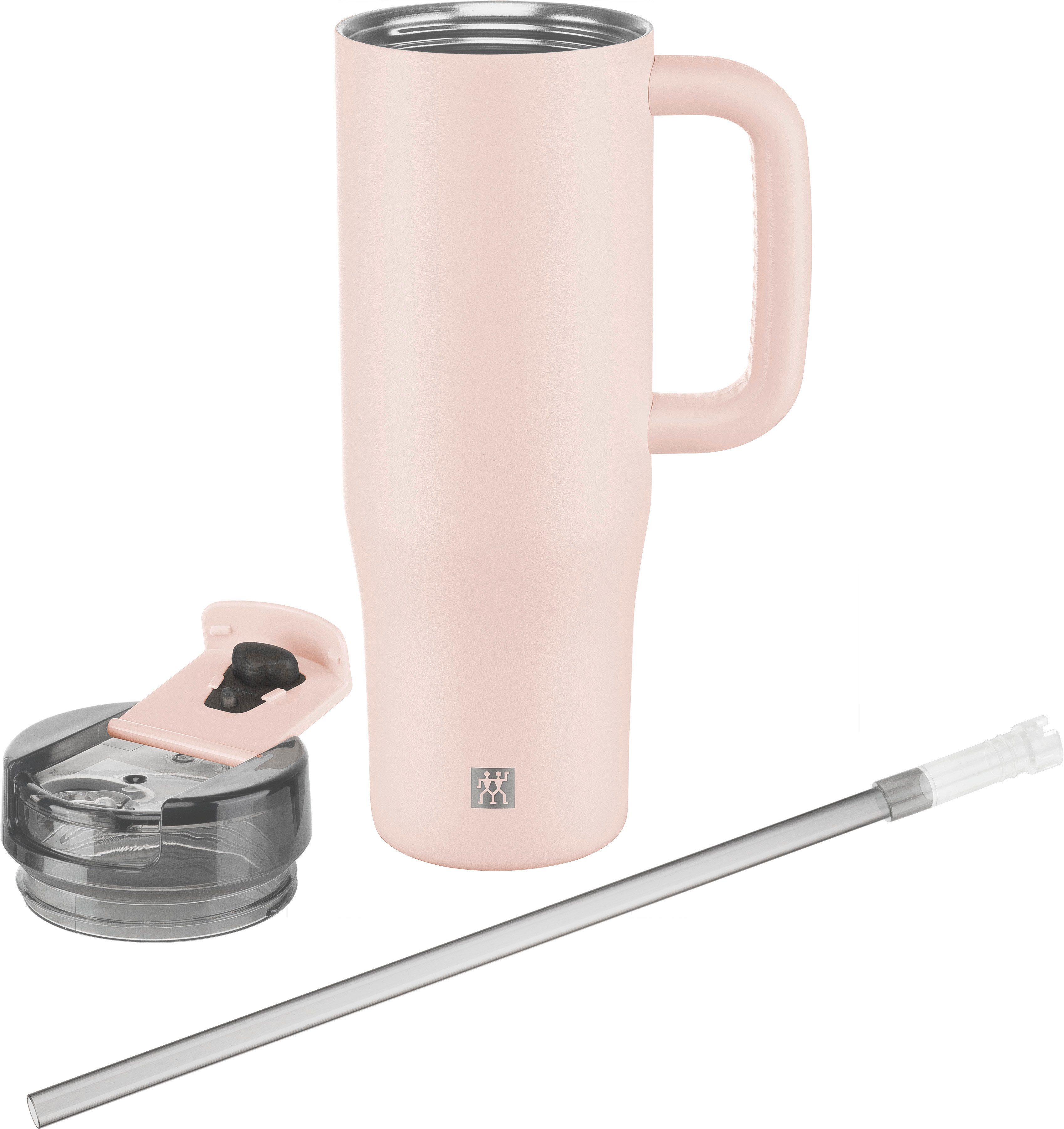 Zwilling Thermoflasche Thermo Plus, Edelstahl, Doppelwandig, Auslaufsicher