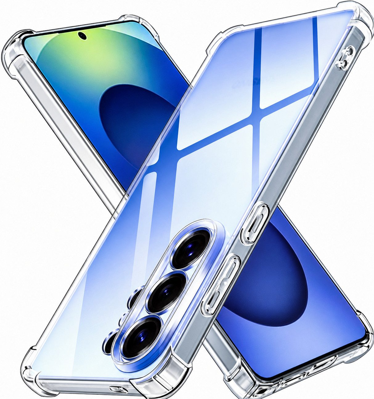 Widmann-Shop Handyhülle Hülle für Samsung Galaxy S26 S25 S24 S23 S22 S21 Ultra Plus 5G Case, Eckkantenschutz, Für Samsung Galaxy