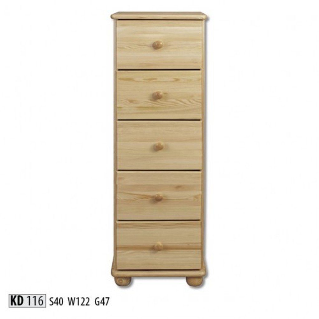 JVmoebel Kommode, Designer Kommode Anrichte Massivholz Massive Schrank Neu