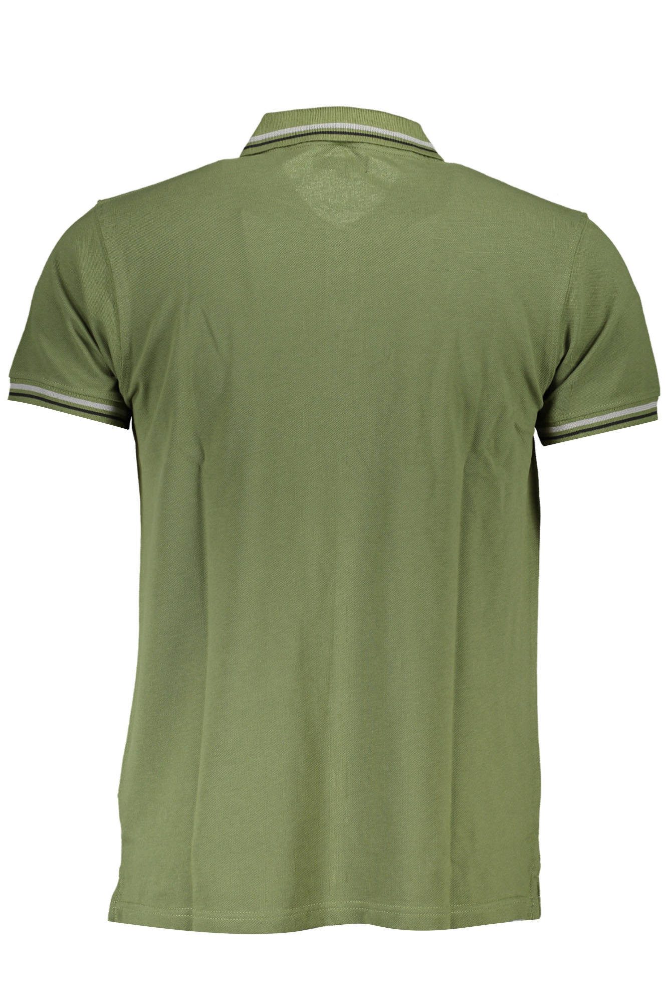Cavalli Class Poloshirt Elegantes Herren Poloshirt in Grün mit Stickerei
