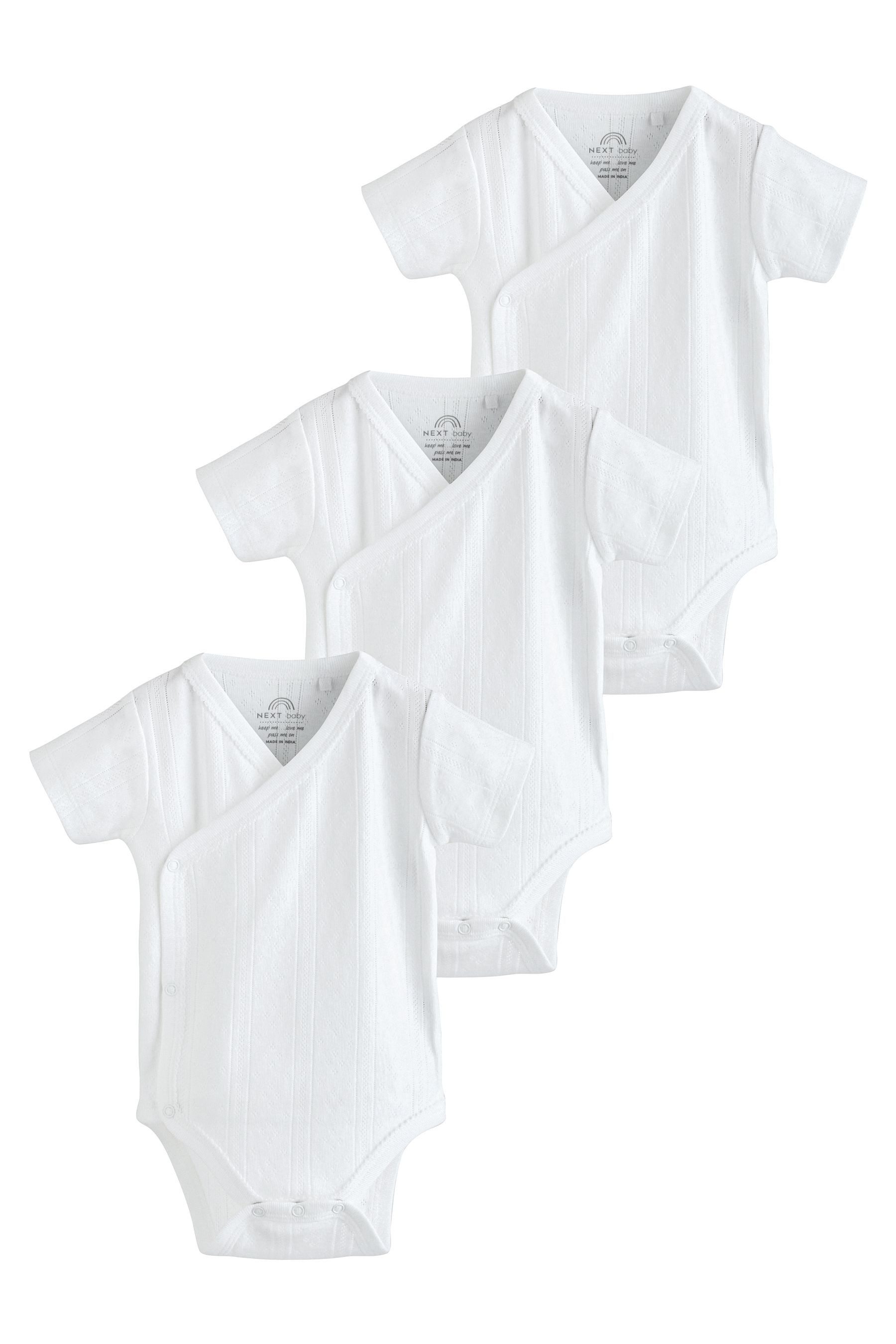 Langarmbody Baby-Body mit langem Arm im 3er-Pack