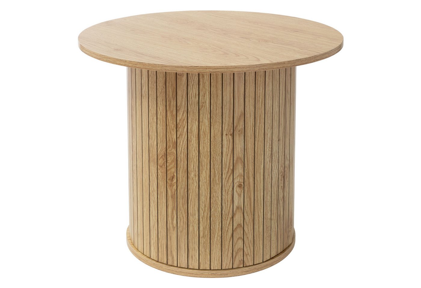 ML-DESIGN Couchtisch Beistelltisch Kaffeetisch Wohnzimmertisch für Tee Moderner runder Stil, Sofatisch mit überstehender Tischplatte Ø60x50cm ideal für Wohnzimmer