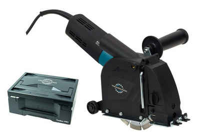 Makita / Trongaard Winkelschleifer Mauernut-/ Schlitzfräse / 1.400W / 125MM, (Komplett-Set)