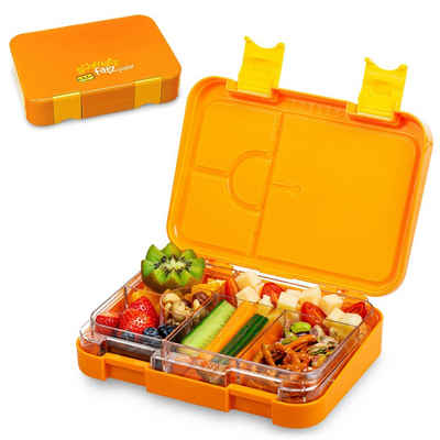 Klarstein Lunchbox »schmatzfatz junior Lunchbox 6 Fächer 21,3 x 15 x 4,5 cm (BxHxT)«, Kunststoff, (Packung)