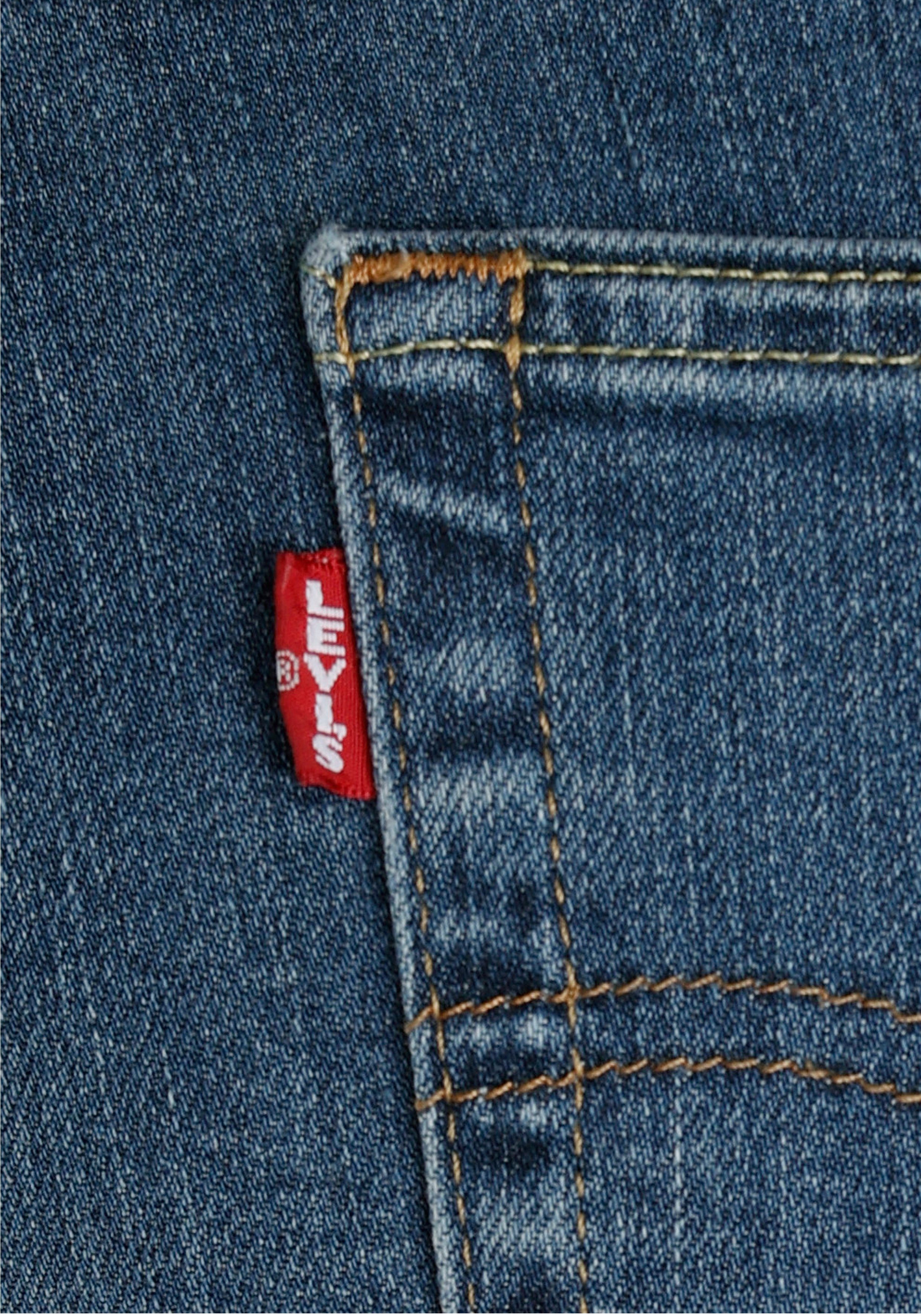 721 rise Bund Skinny-fit-Jeans Levi's® blue in skinny worn hohem mit mid High indigo