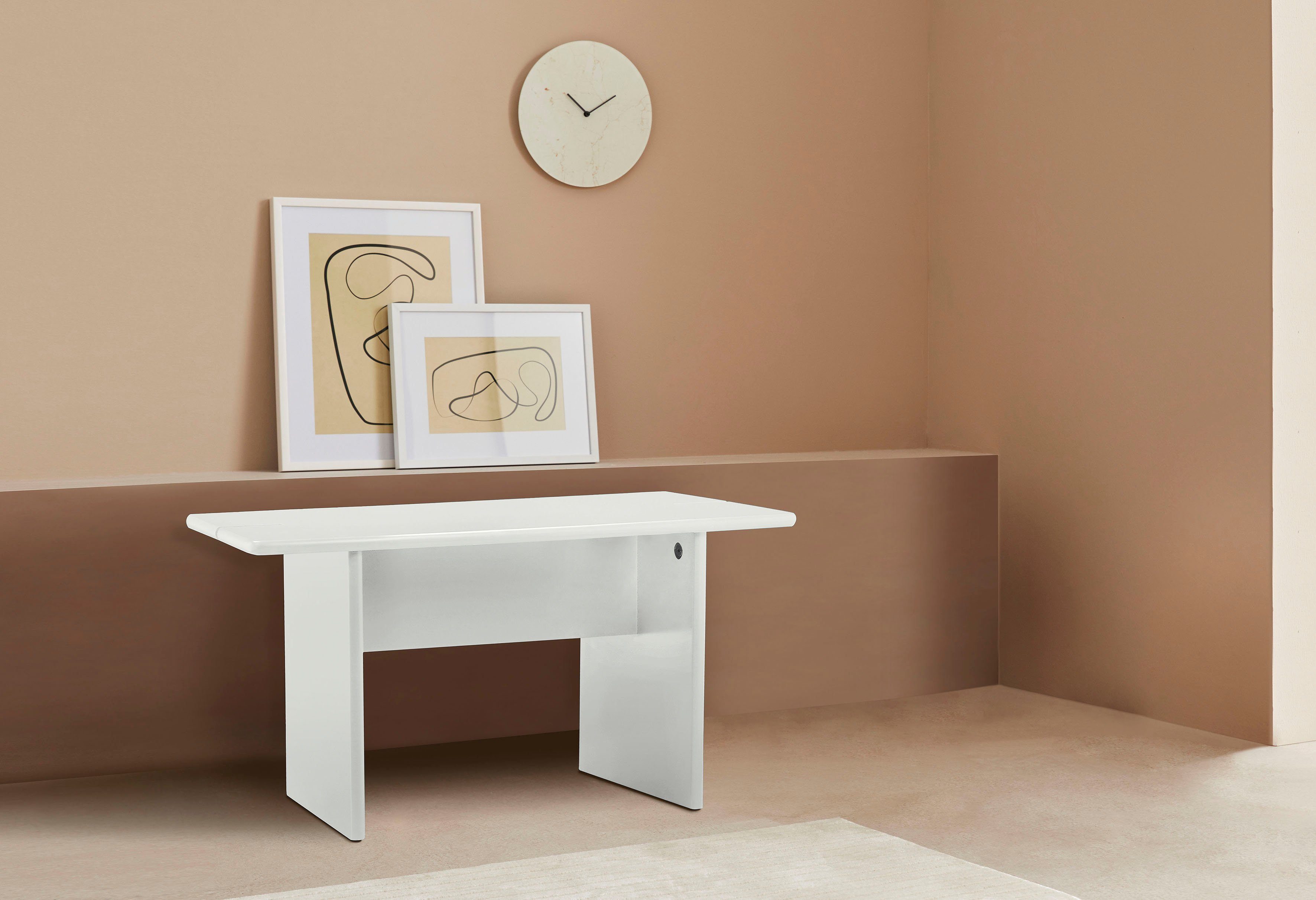 LeGer Home by Lena Gercke creme cm 45 Riana, Sitzbank Sitzhöhe 4 In Breiten Farben, und